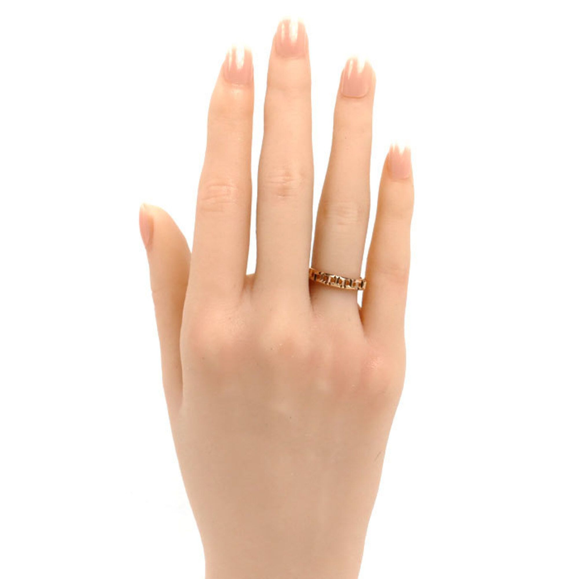 Pink Gold (18K) Band Ring (Pre-Owned) - Tiffany - Modalova