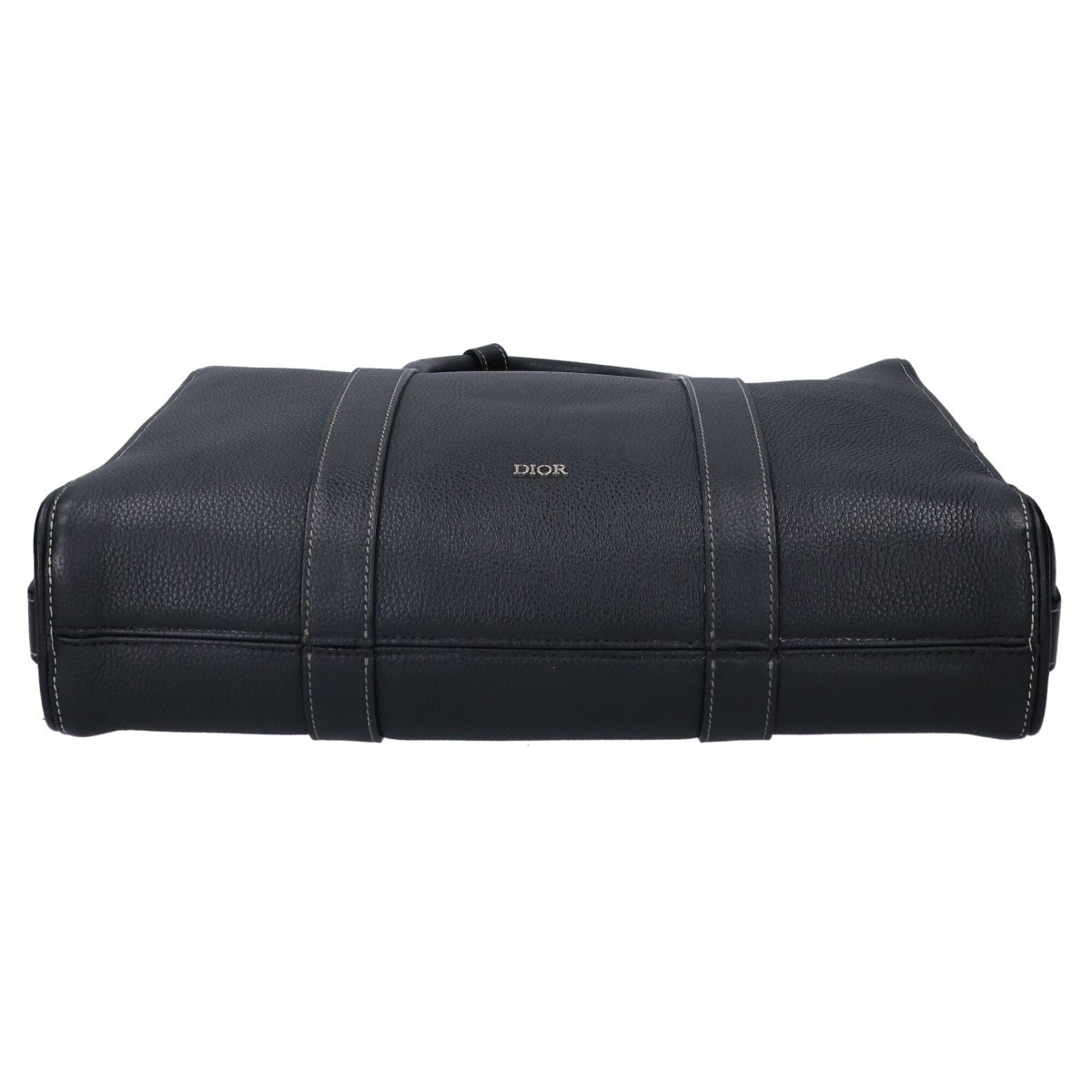 Leather Briefcase (Pre-Owned) - Christian Dior - Modalova