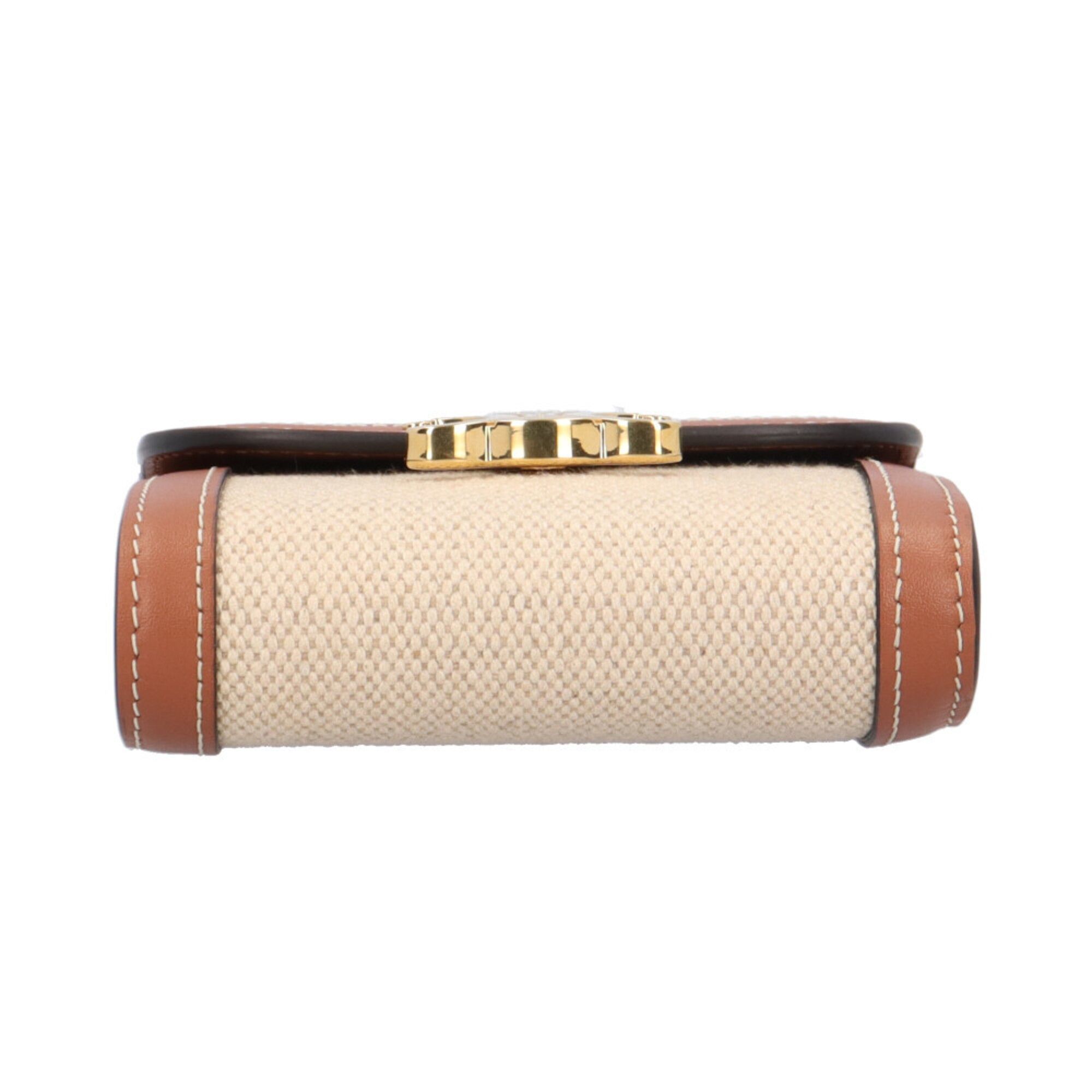 Canvas Leather Wallet (Tri-Fold) (Pre-Owned) - Celine - Modalova