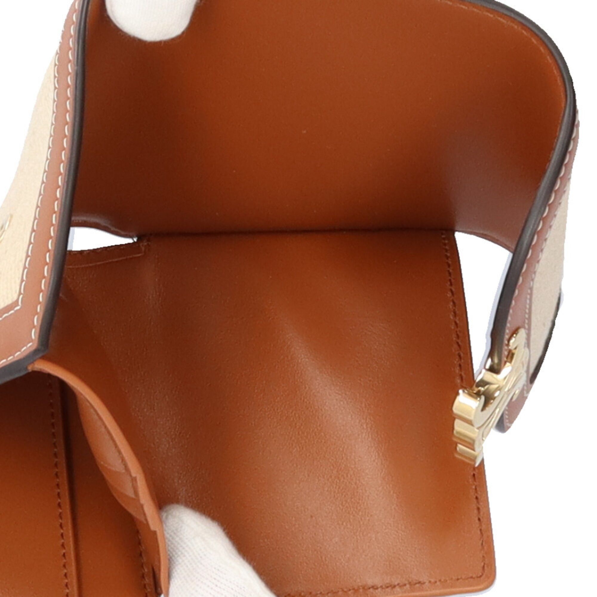 Canvas Leather Wallet (Tri-Fold) (Pre-Owned) - Celine - Modalova