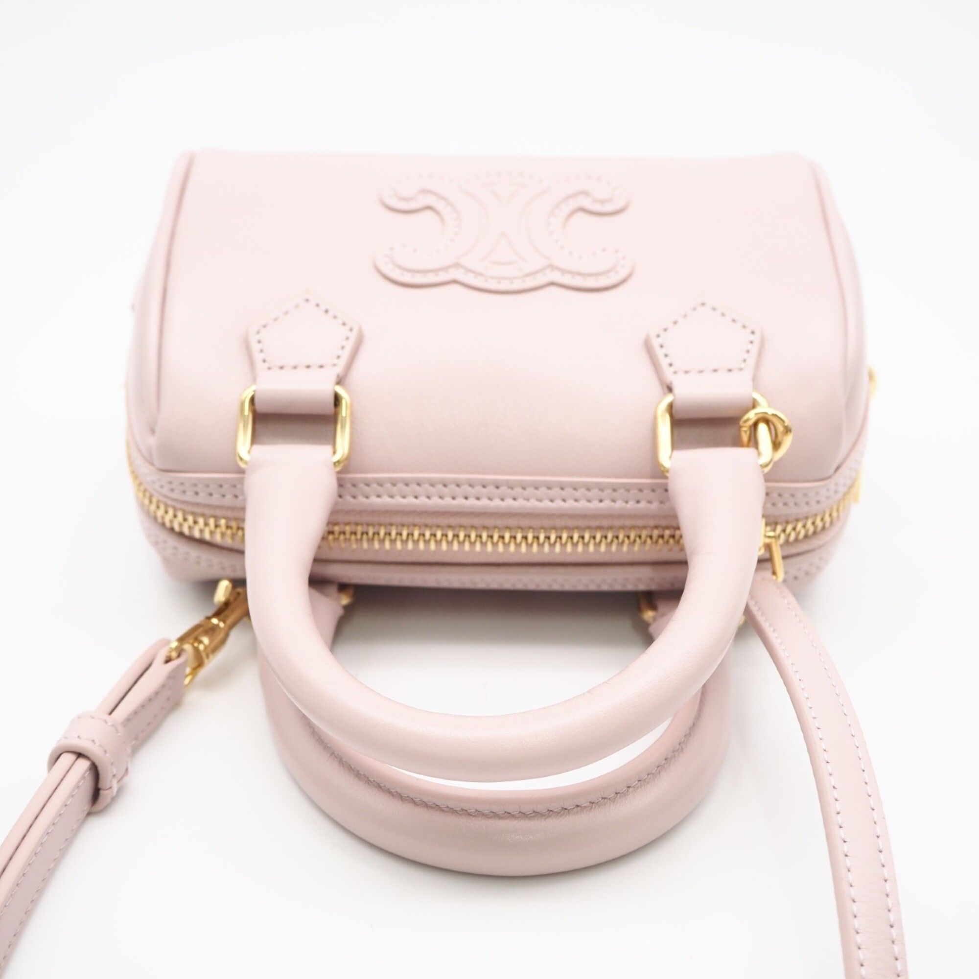 Leather Boston Bag Shoulder Bag (Pre-Owned) - Celine - Modalova
