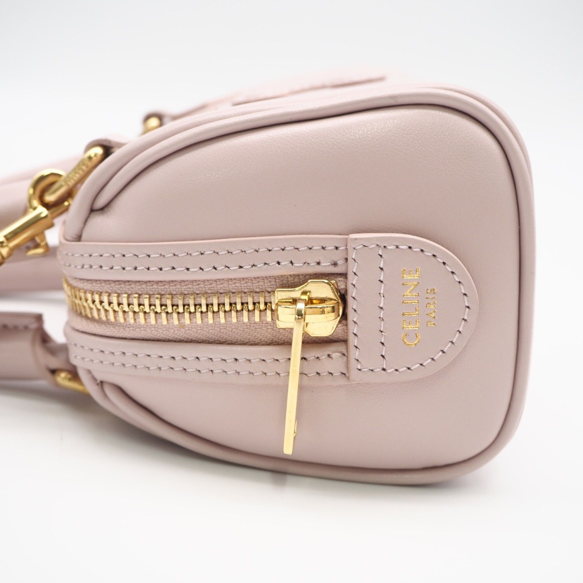 Leather Boston Bag Shoulder Bag (Pre-Owned) - Celine - Modalova