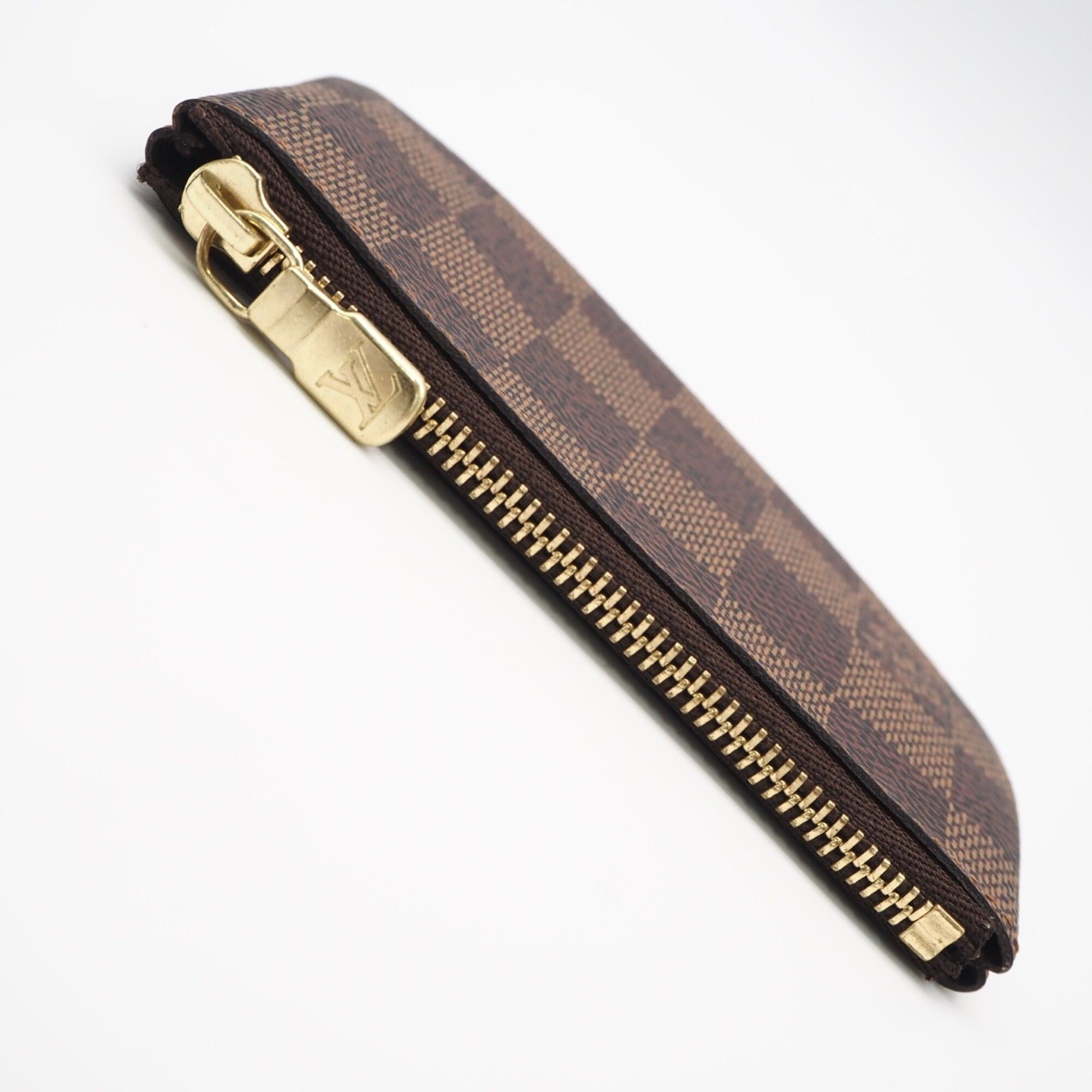 Damier Coated Canvas Leather Pochette (Pre-Owned) - Louis Vuitton - Modalova