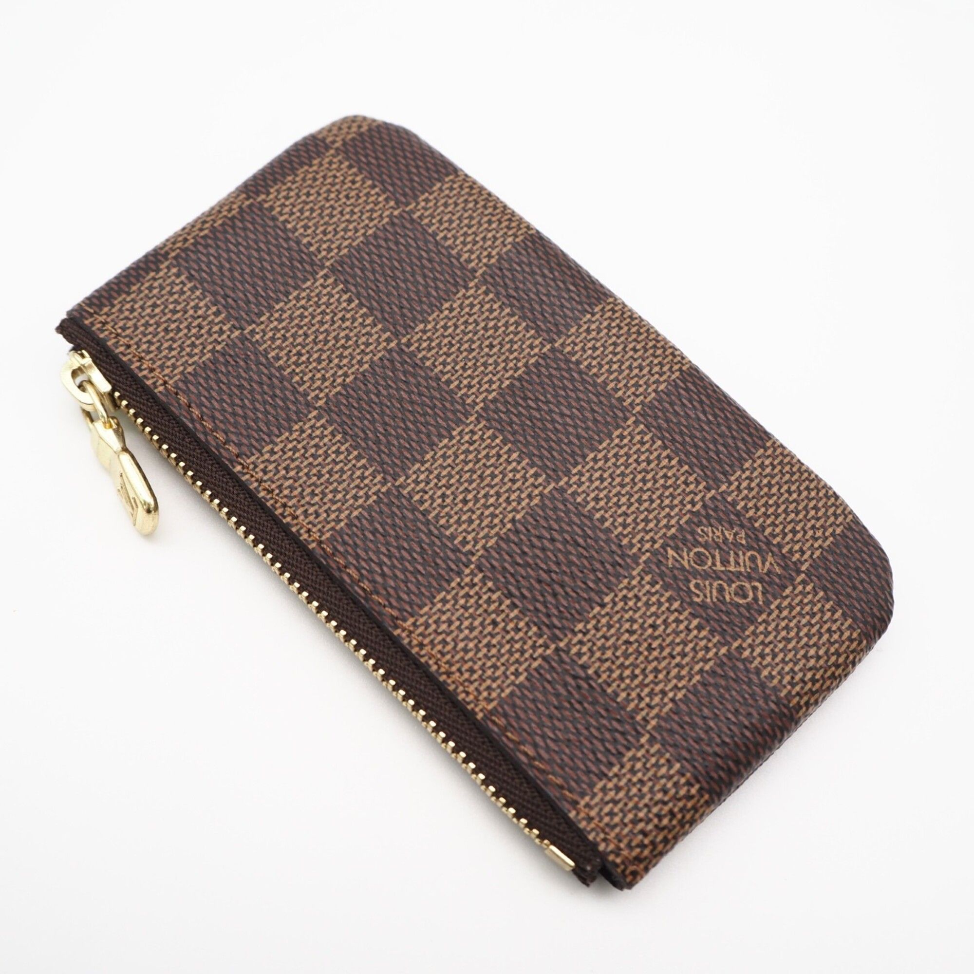 Damier Coated Canvas Leather Pochette (Pre-Owned) - Louis Vuitton - Modalova