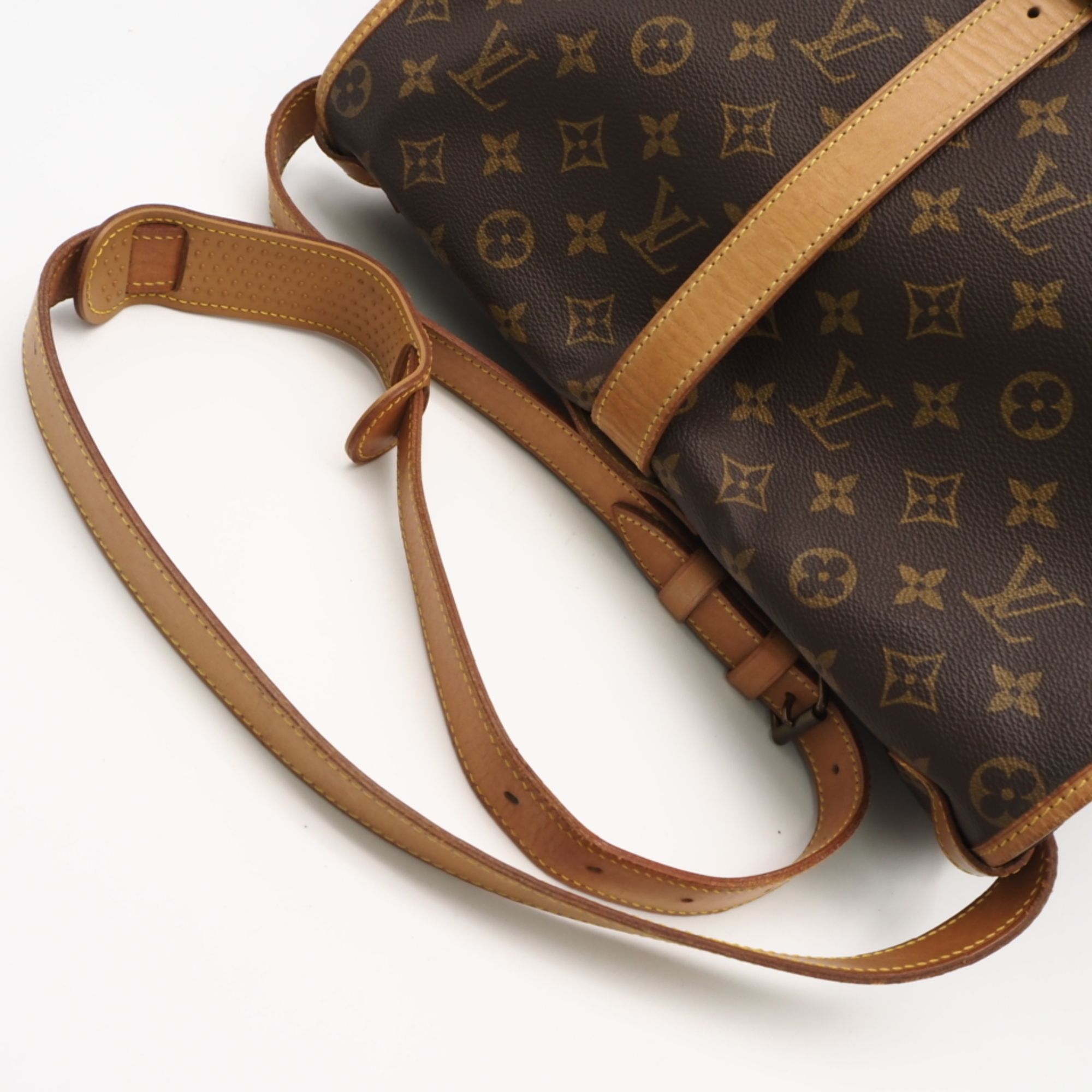 Monogram Coated Canvas Leather Shoulder Bag (Pre-Owned) - Louis Vuitton - Modalova