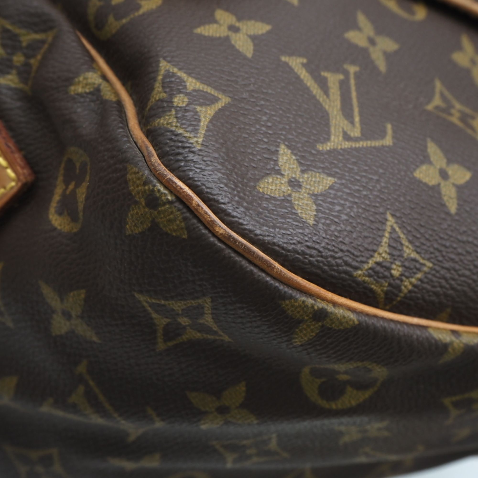 Monogram Coated Canvas Leather Shoulder Bag (Pre-Owned) - Louis Vuitton - Modalova