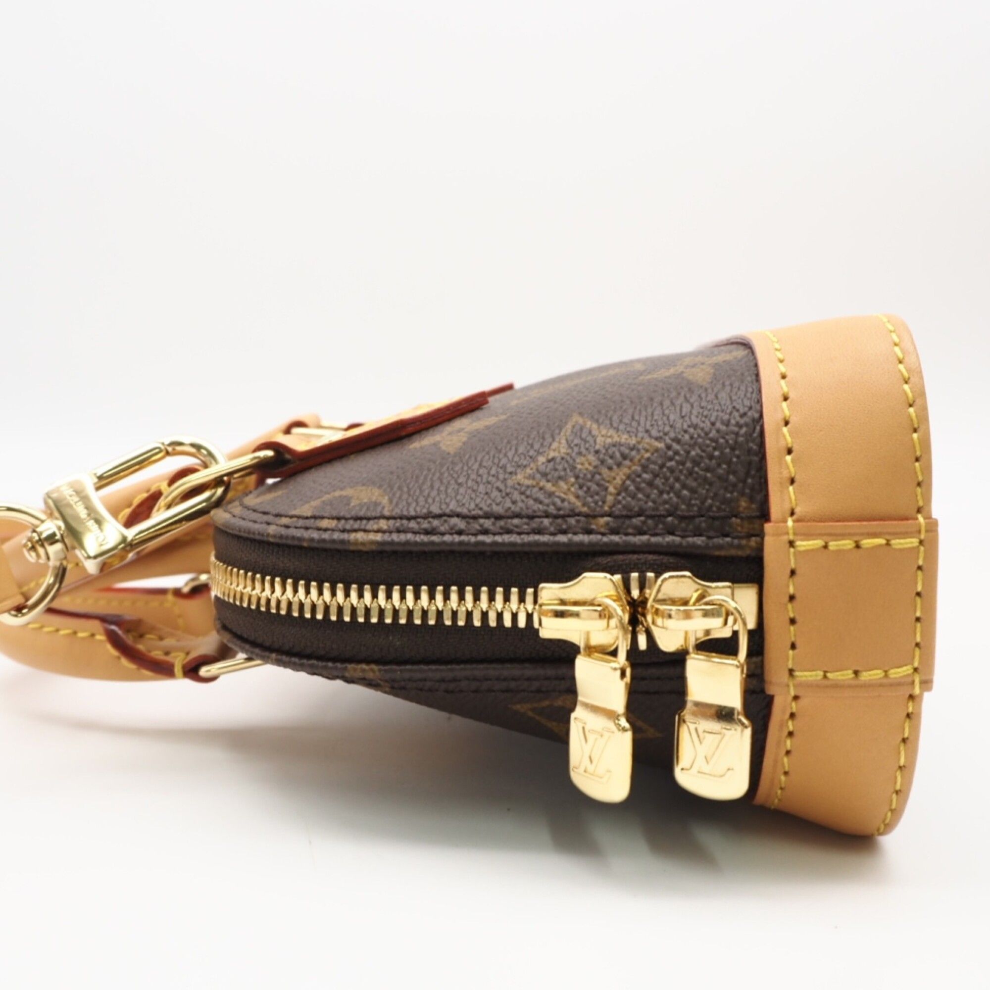 Monogram Coated Canvas Leather Shoulder Bag (Pre-Owned) - Louis Vuitton - Modalova