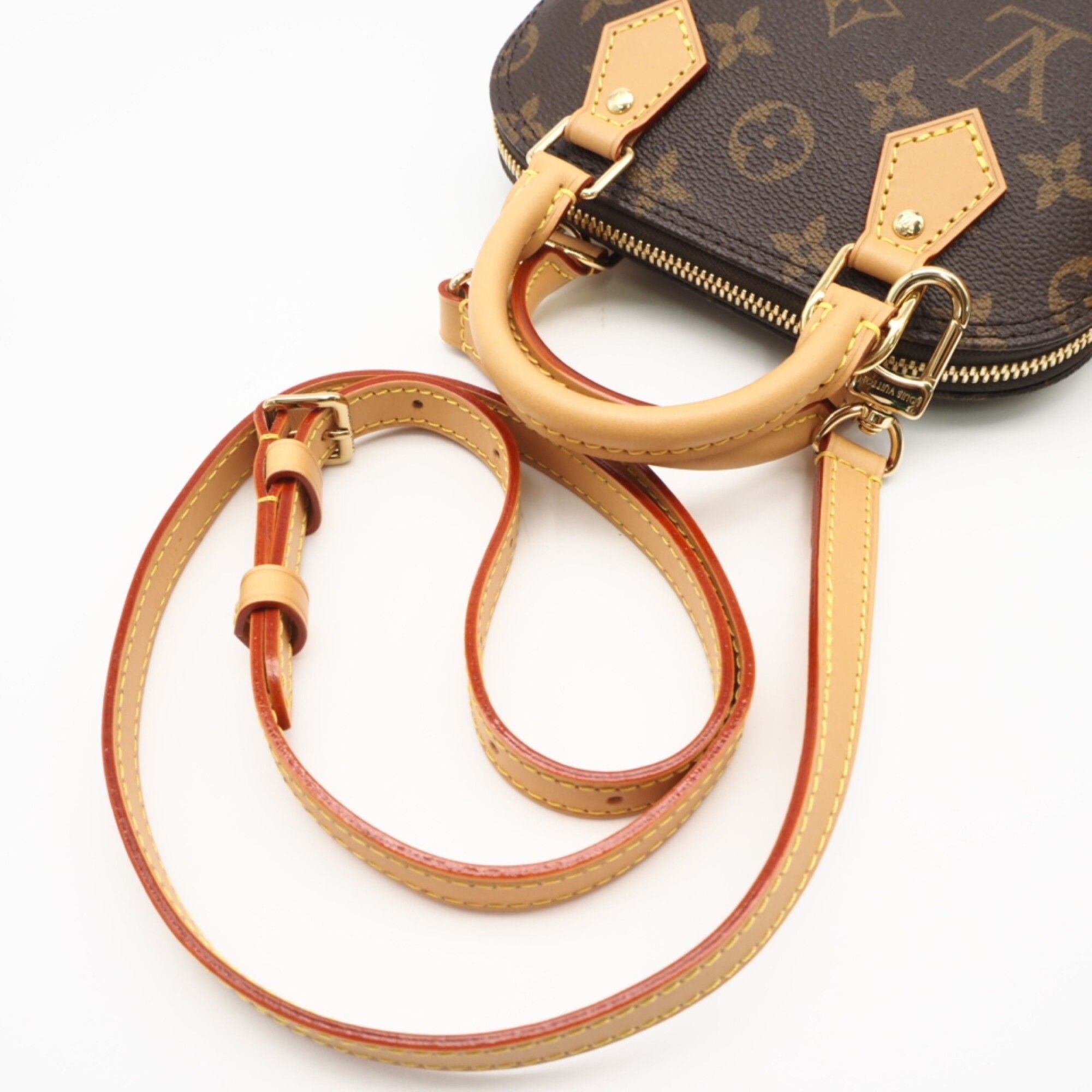 Monogram Coated Canvas Leather Shoulder Bag (Pre-Owned) - Louis Vuitton - Modalova