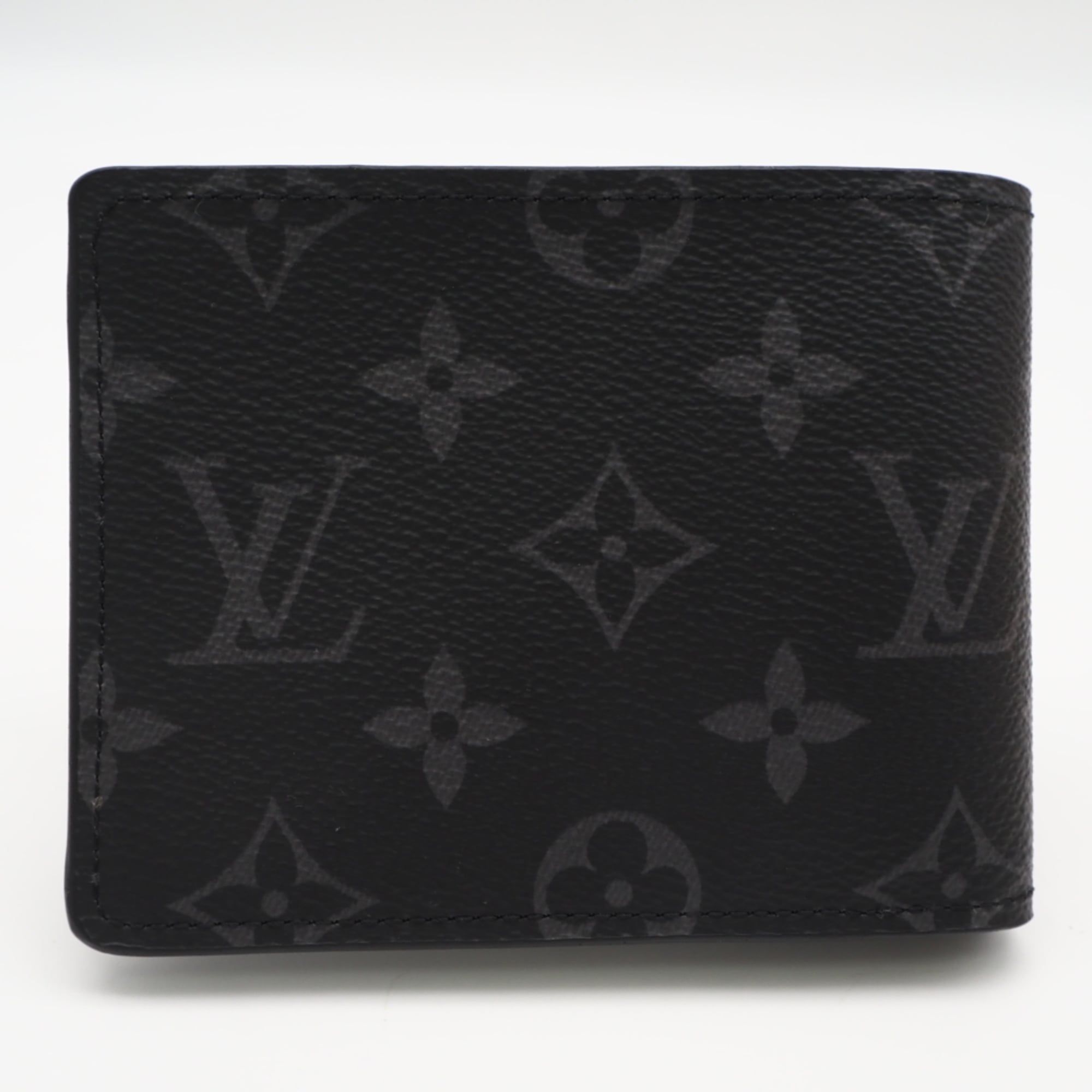 Monogram Eclipse Coated Canvas Leather Wallet (Bi-Fold) (Pre-Owned) - Louis Vuitton - Modalova