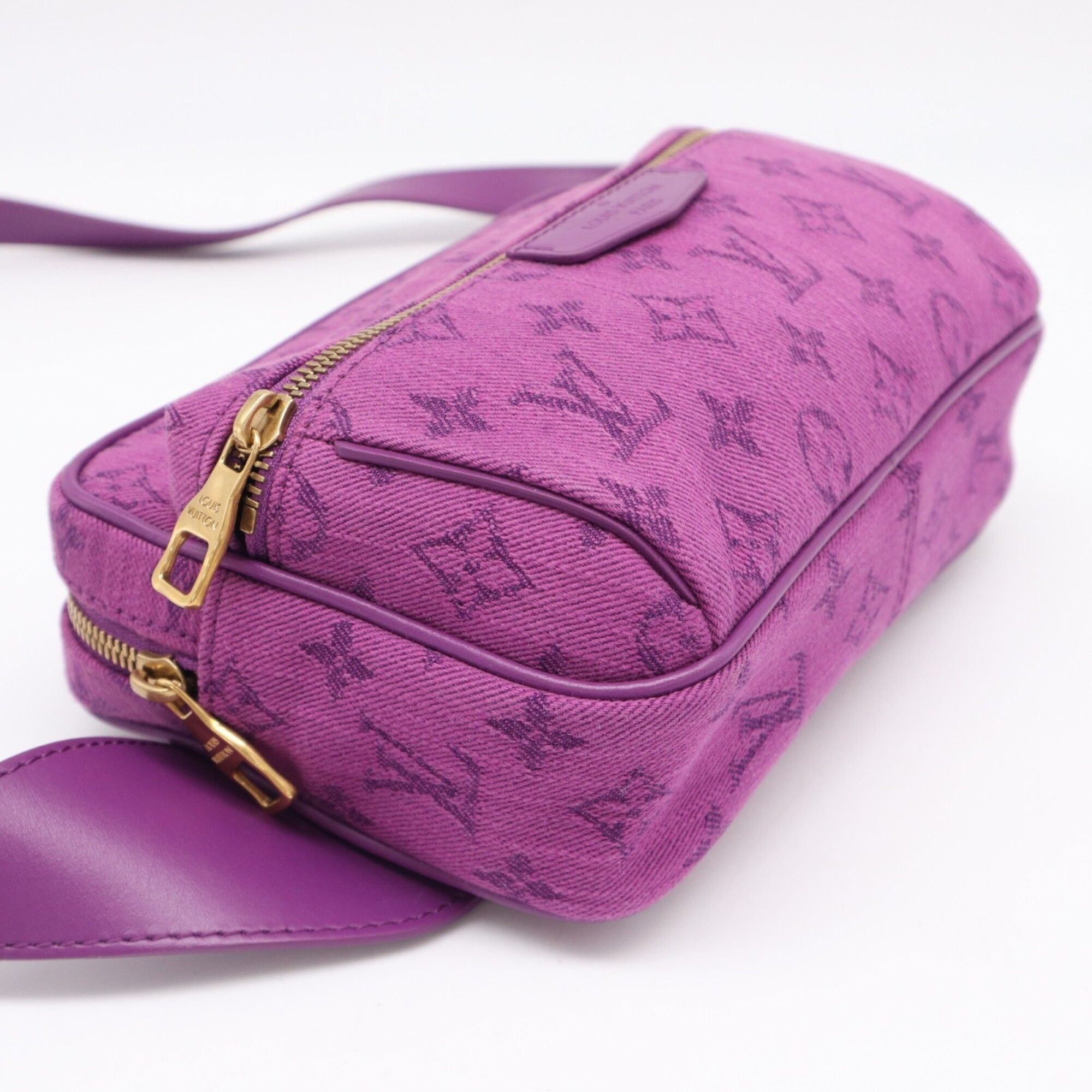Monogram Denim Monogram Denim Shoulder Bag (Pre-Owned) - Louis Vuitton - Modalova