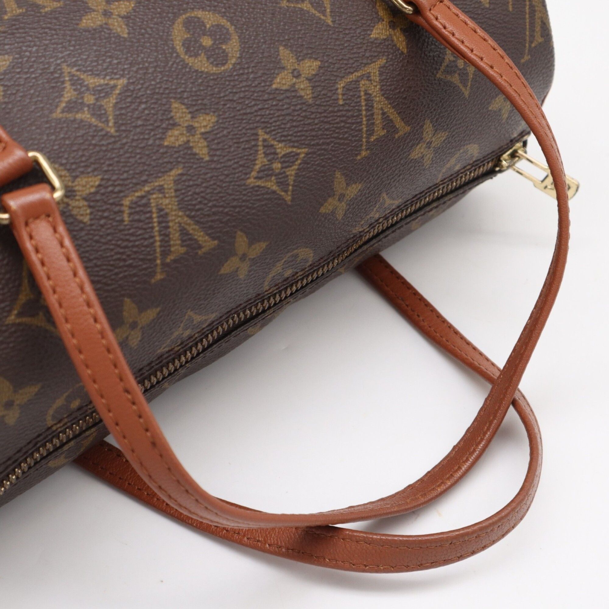 Coated Canvas Leather Handbag (Pre-Owned) - Louis Vuitton - Modalova