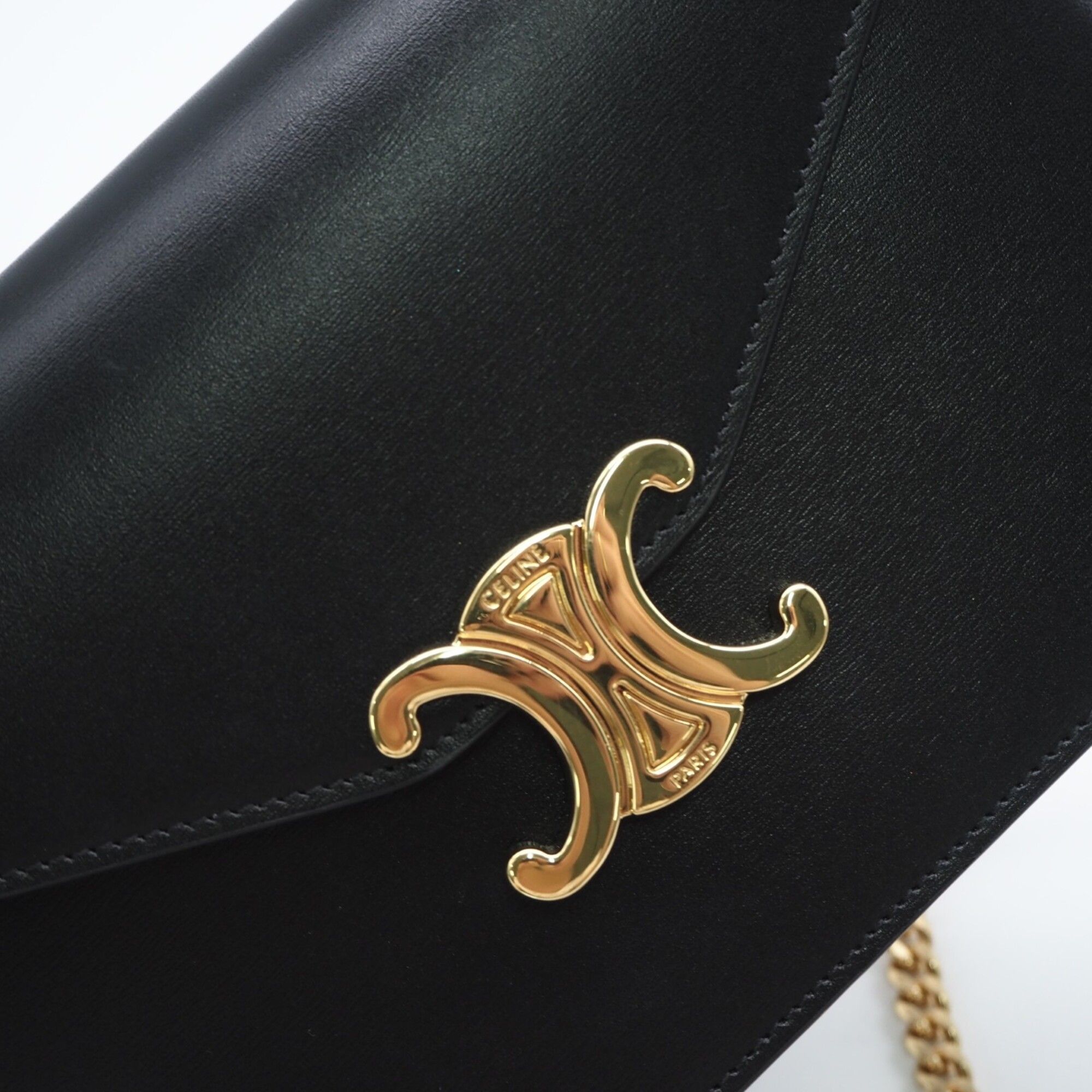 Leather Shoulder Bag (Pre-Owned) - Celine - Modalova