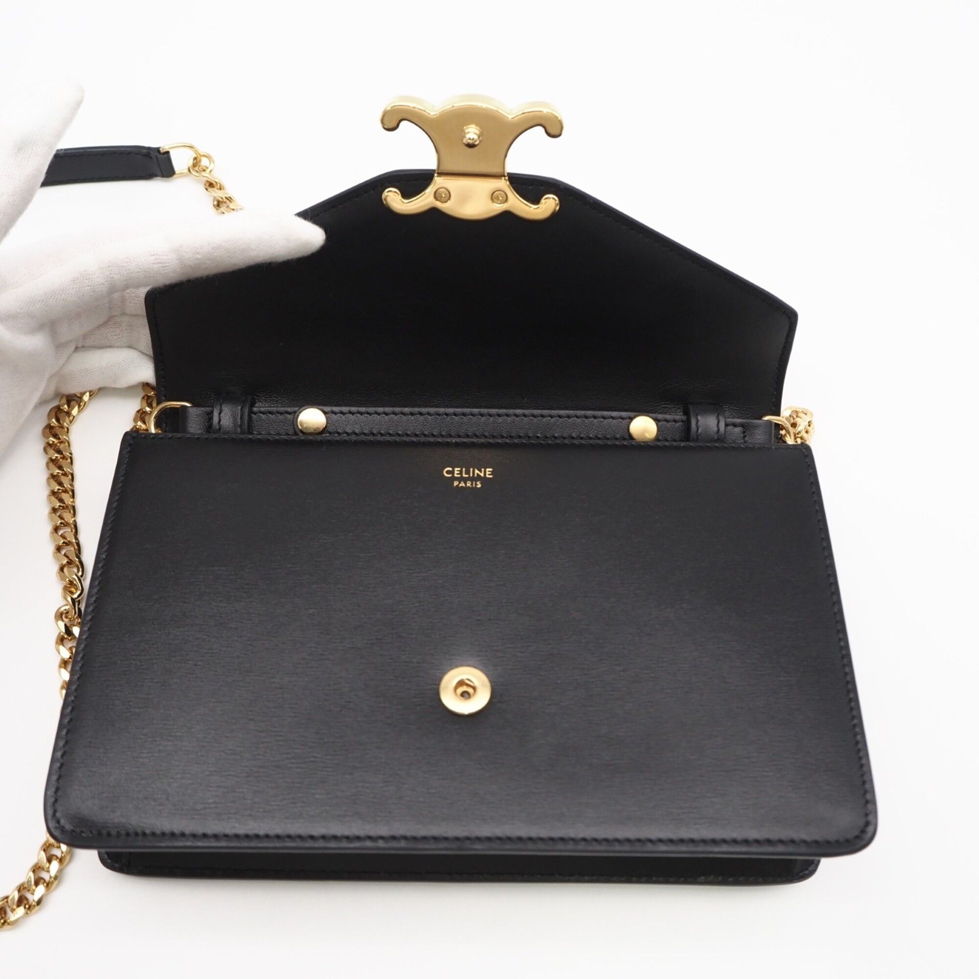 Leather Shoulder Bag (Pre-Owned) - Celine - Modalova