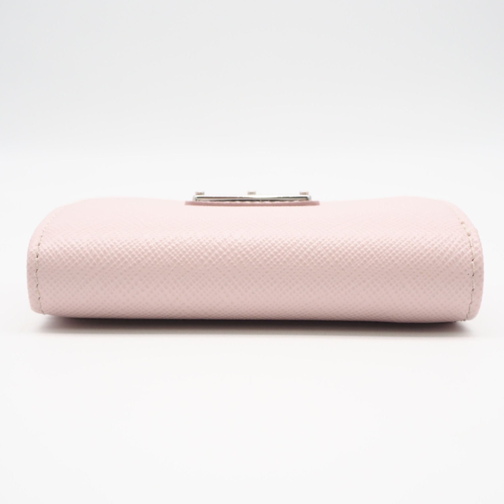 Saffiano Triangle Wallet (Tri-Fold) (Pre-Owned) - Prada - Modalova