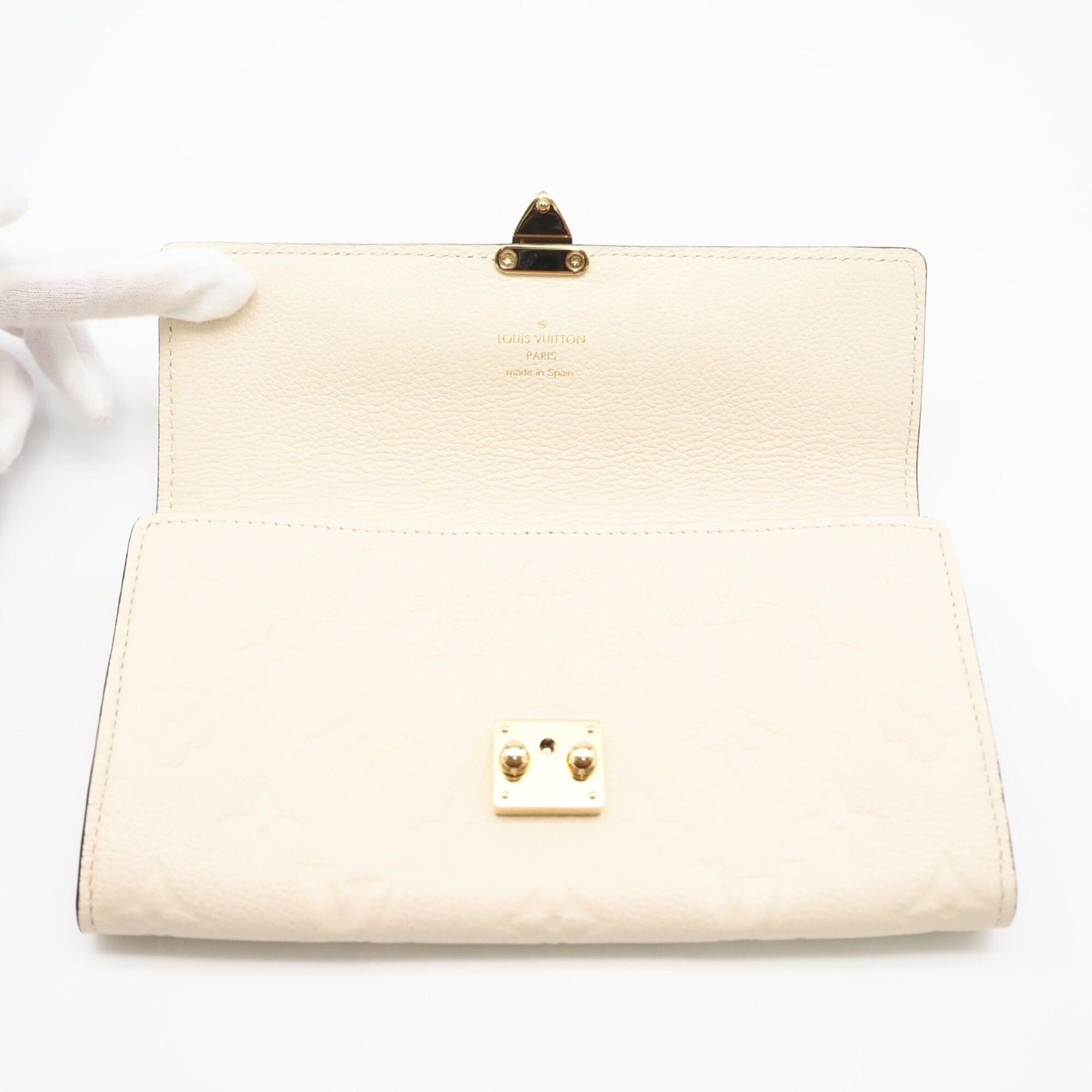 Leather Long Wallet (Bi-Fold) (Pre-Owned) - Louis Vuitton - Modalova