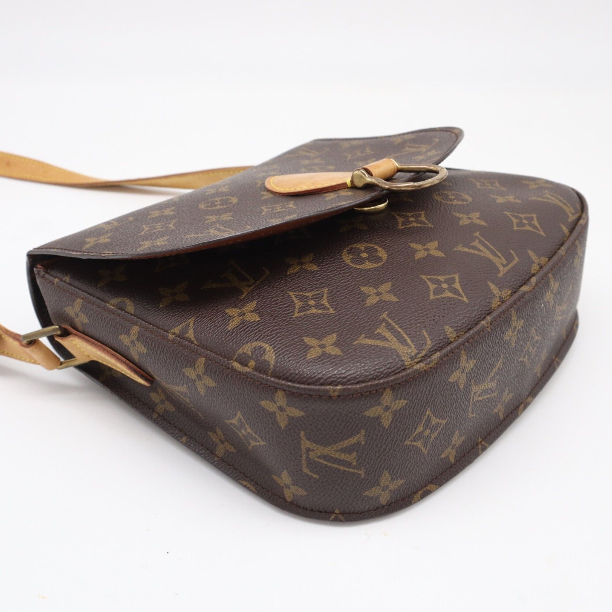 Monogram Coated Canvas Leather Shoulder Bag (Pre-Owned) - Louis Vuitton - Modalova