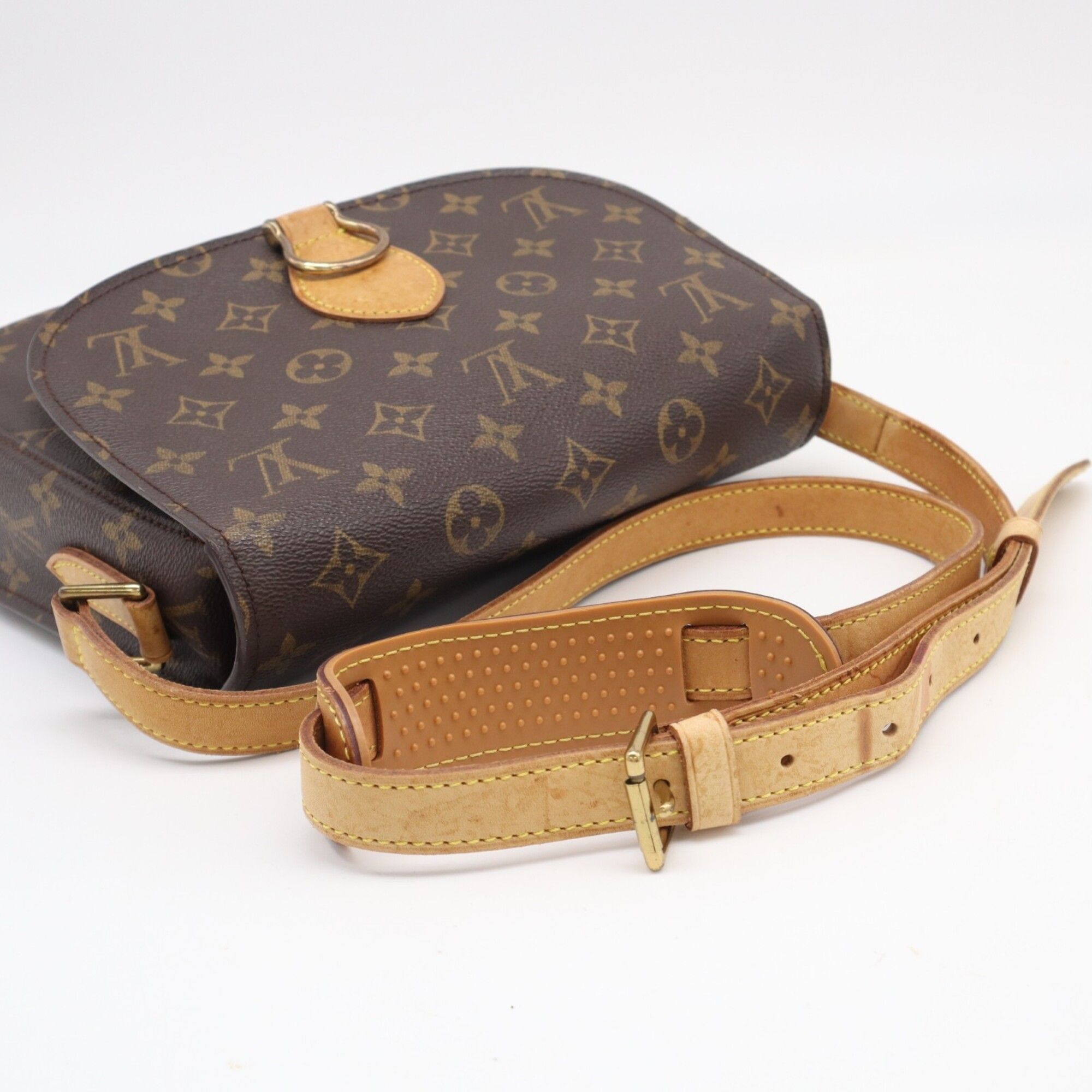 Monogram Coated Canvas Leather Shoulder Bag (Pre-Owned) - Louis Vuitton - Modalova