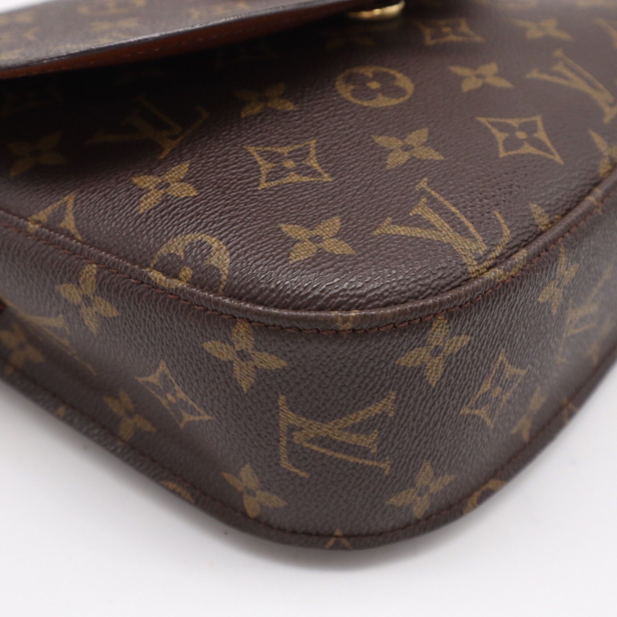 Monogram Coated Canvas Leather Shoulder Bag (Pre-Owned) - Louis Vuitton - Modalova