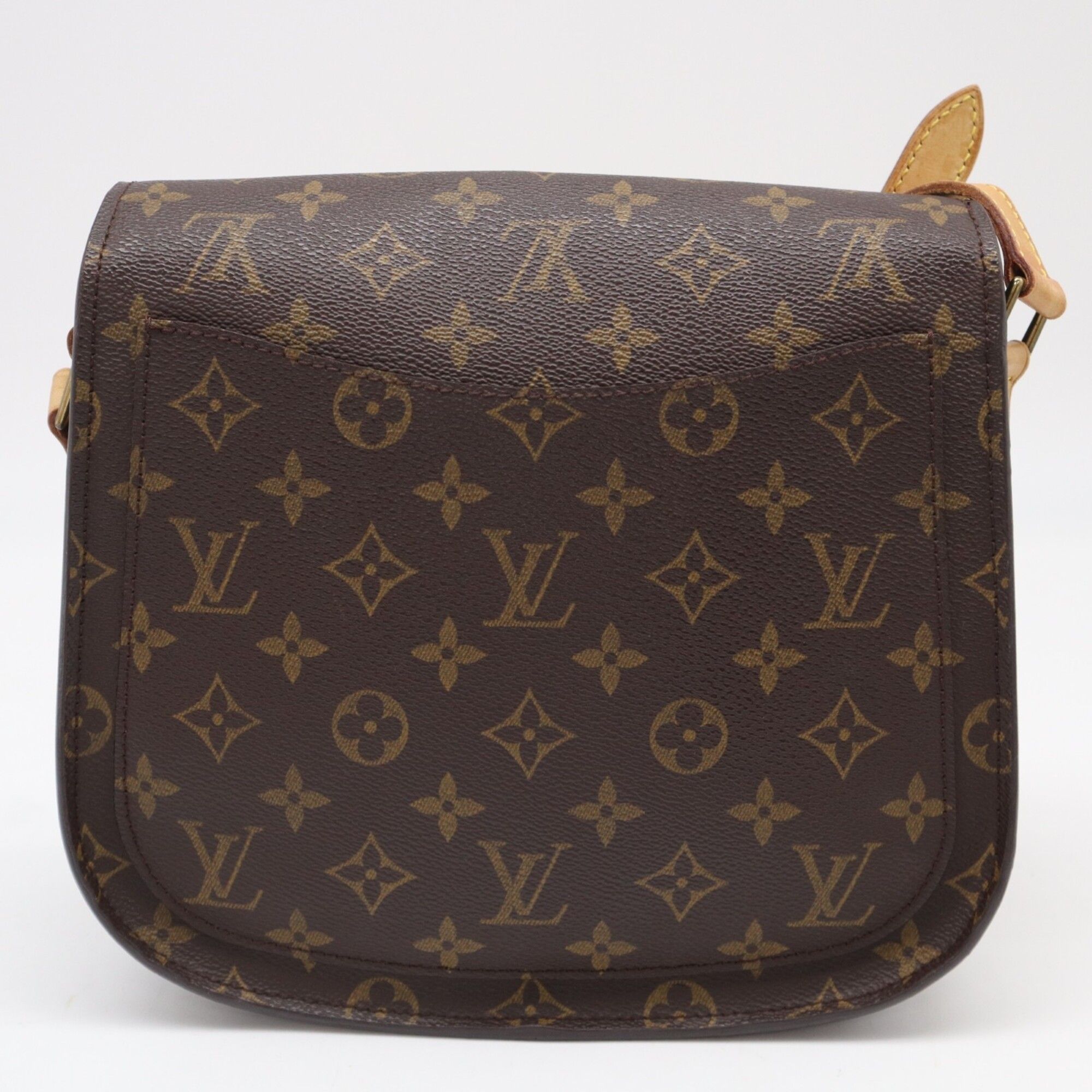 Monogram Coated Canvas Leather Shoulder Bag (Pre-Owned) - Louis Vuitton - Modalova