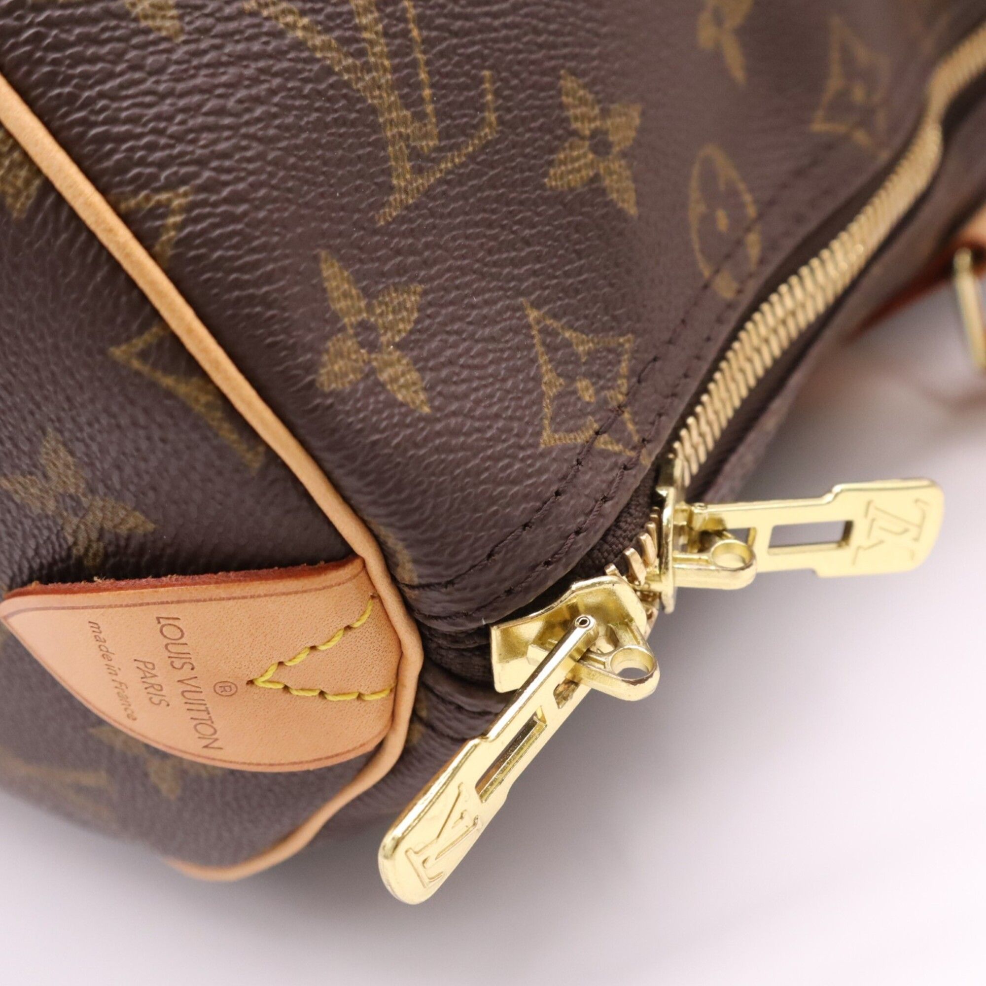 Monogram Coated Canvas Leather Boston Bag (Pre-Owned) - Louis Vuitton - Modalova