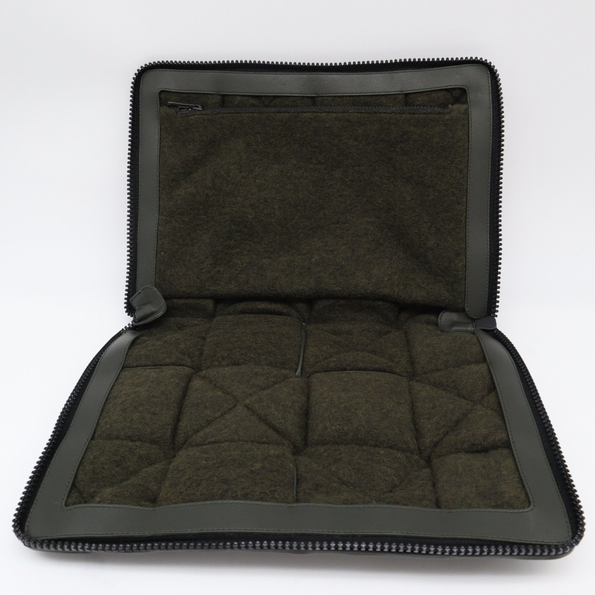Leather Clutch Bag Document Case (Pre-Owned) - Bottega Veneta - Modalova