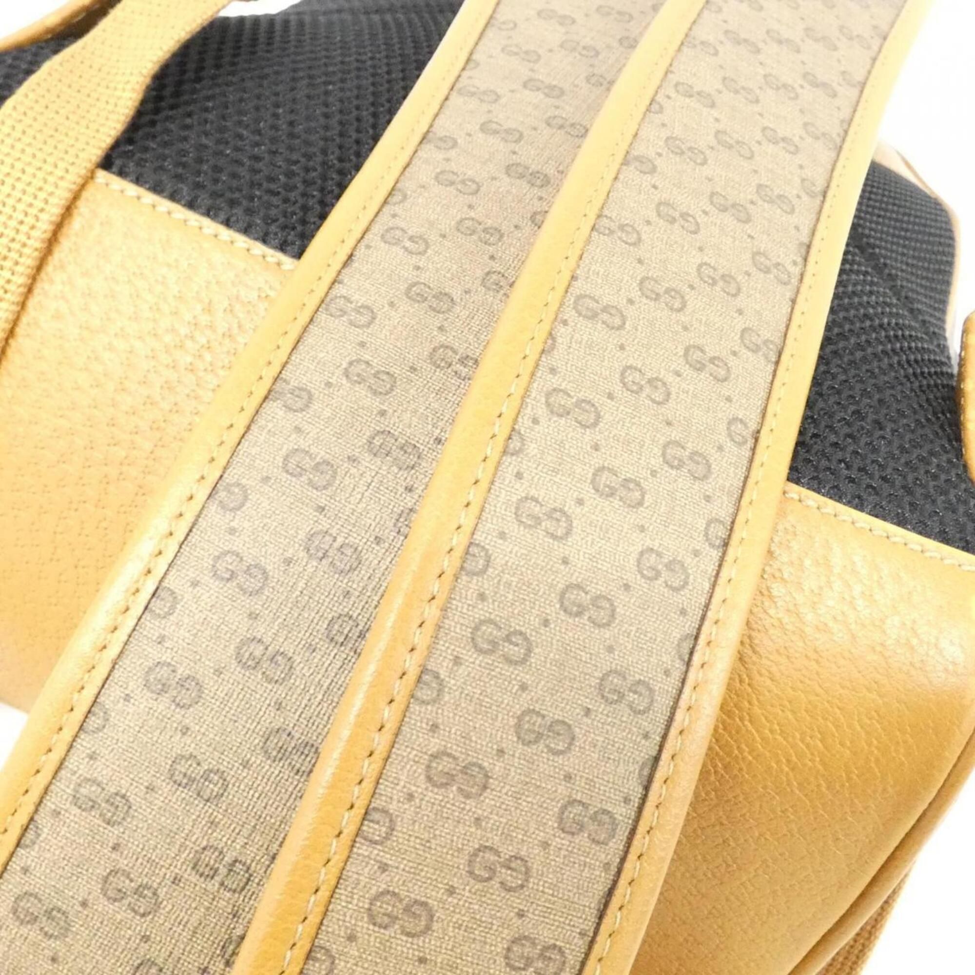 Gg Supreme Leather Backpack (Pre-Owned) - Gucci - Modalova