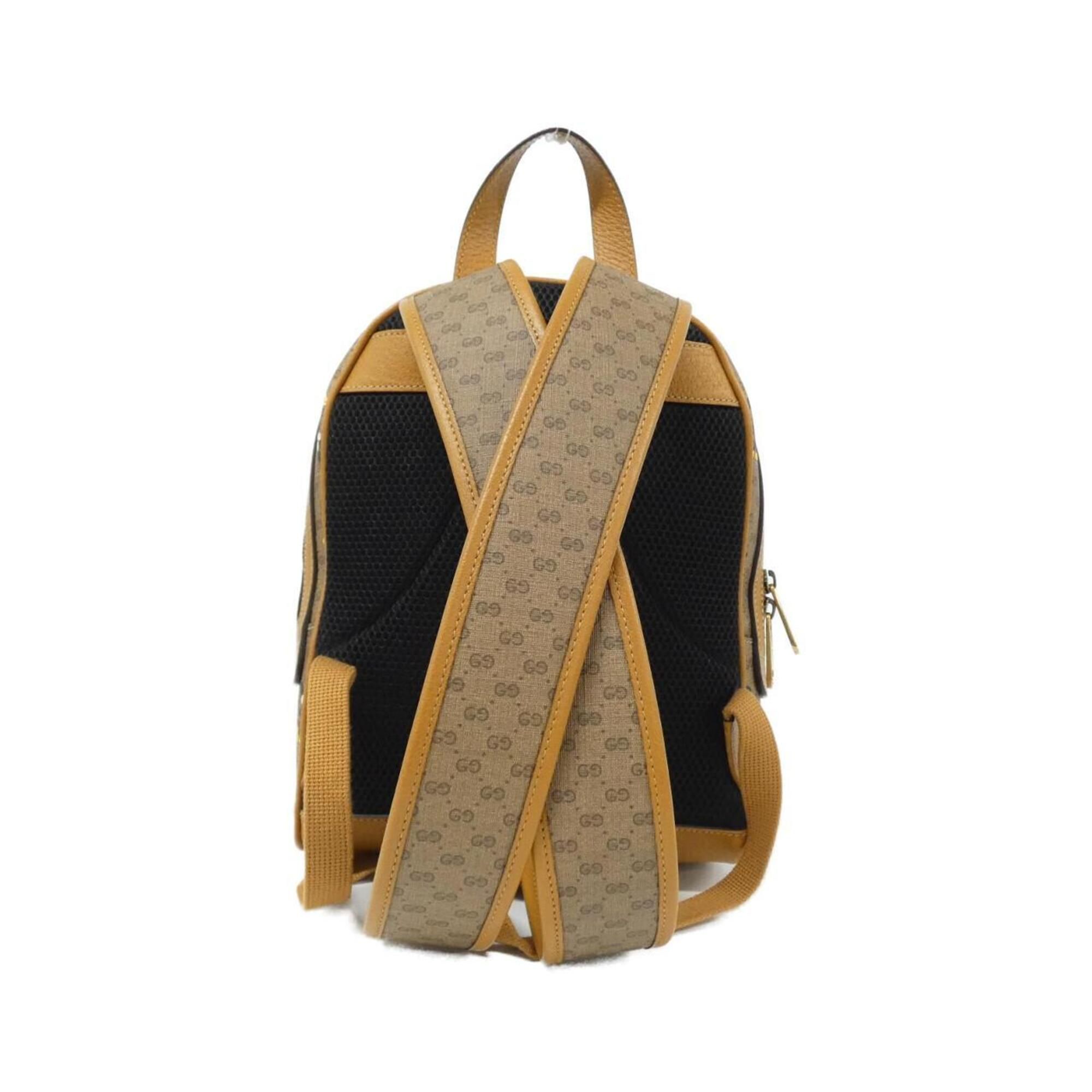 Gg Supreme Leather Backpack (Pre-Owned) - Gucci - Modalova