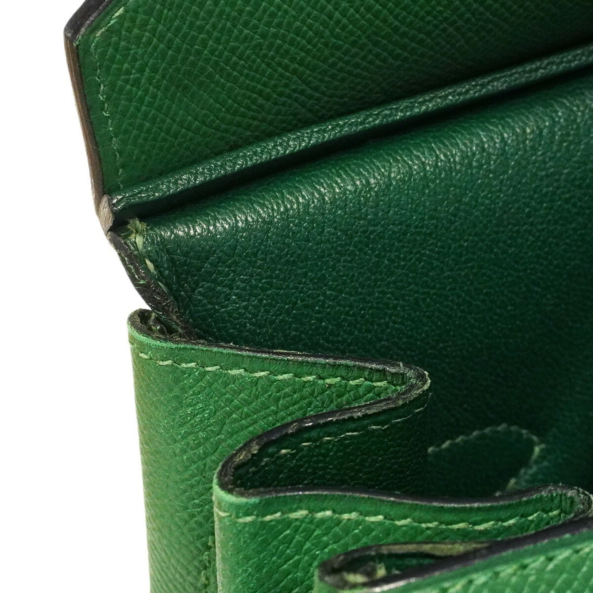 Courchevel Leather Handbag (Pre-Owned) - Hermes - Modalova