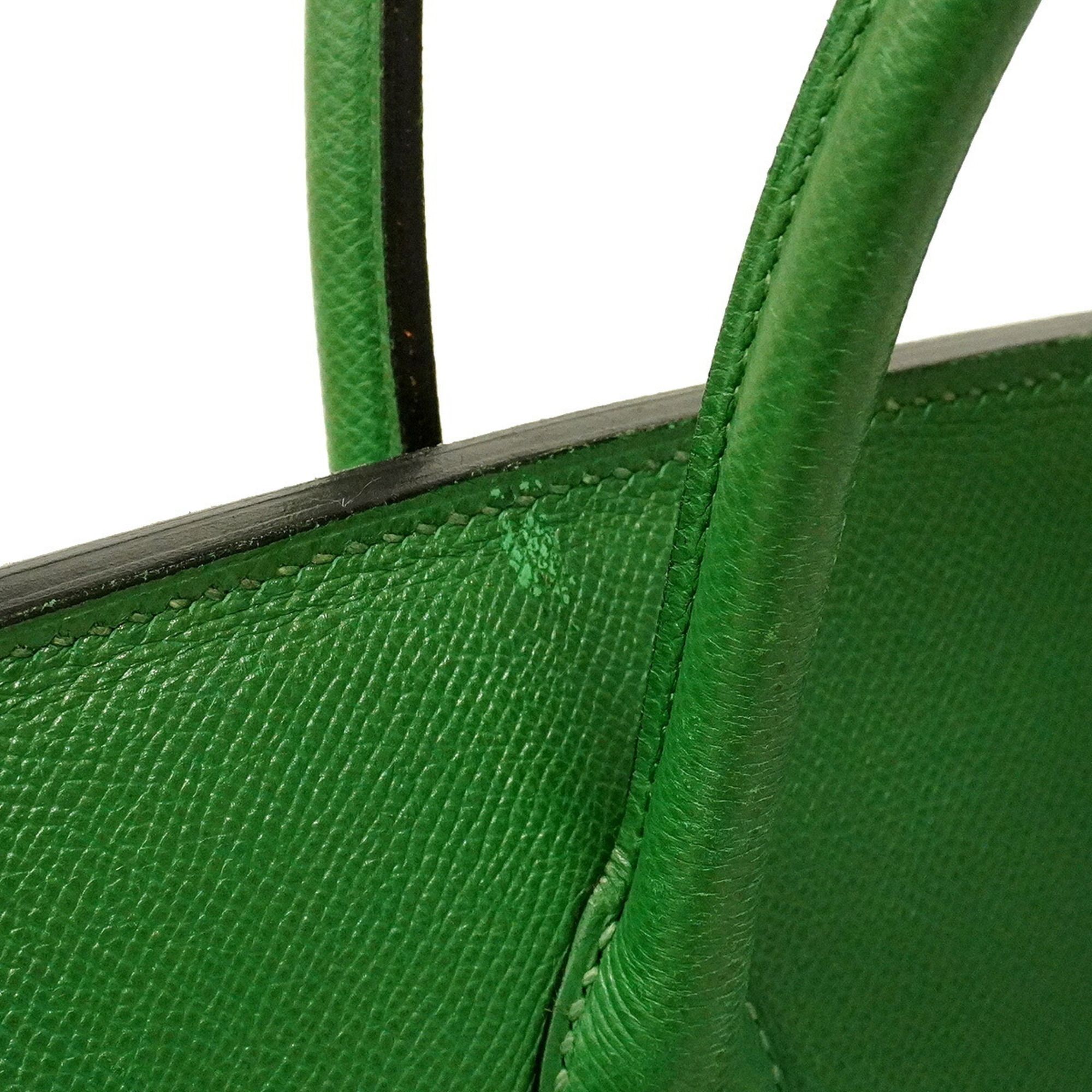 Courchevel Leather Handbag (Pre-Owned) - Hermes - Modalova