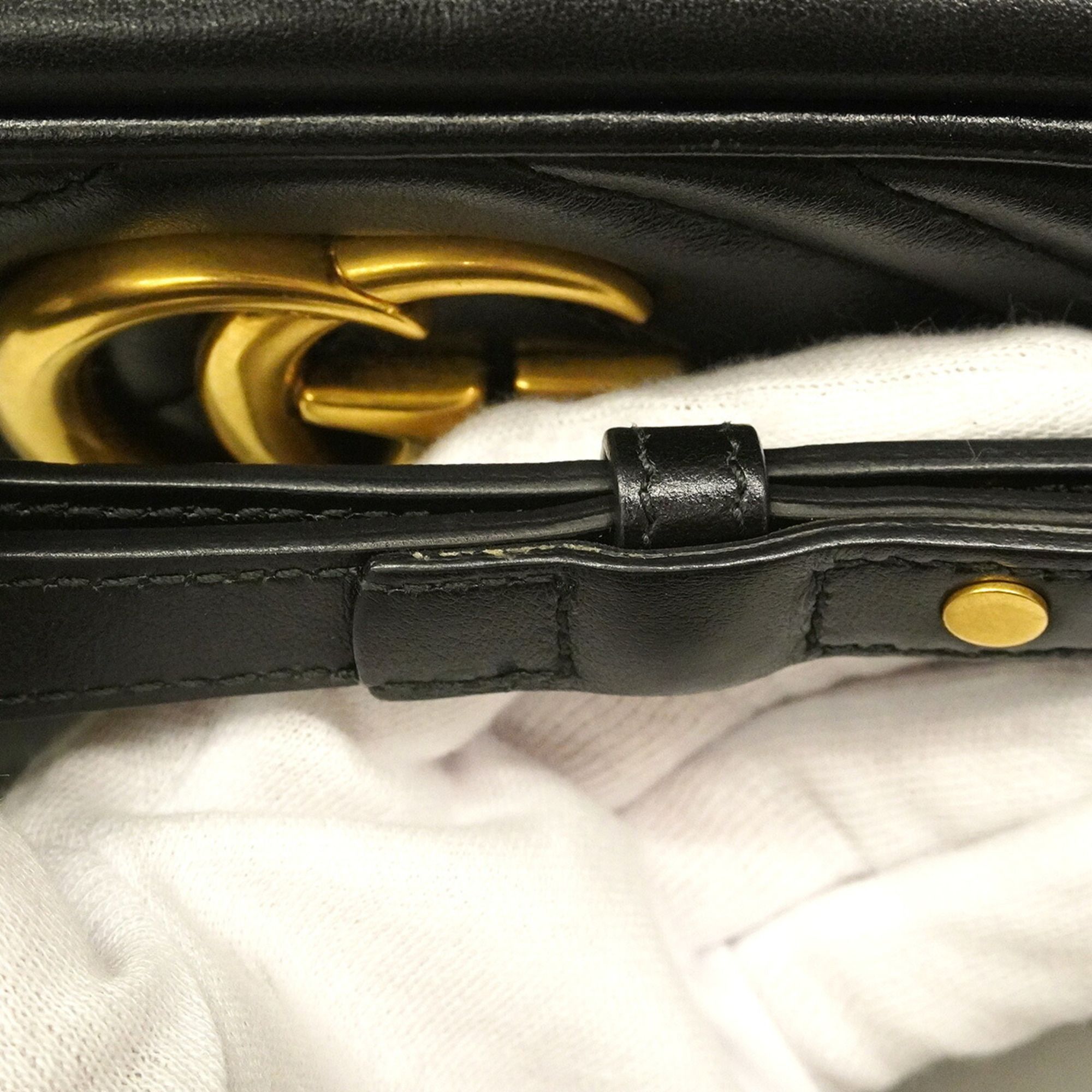 Leather Shoulder Bag (Pre-Owned) - Gucci - Modalova