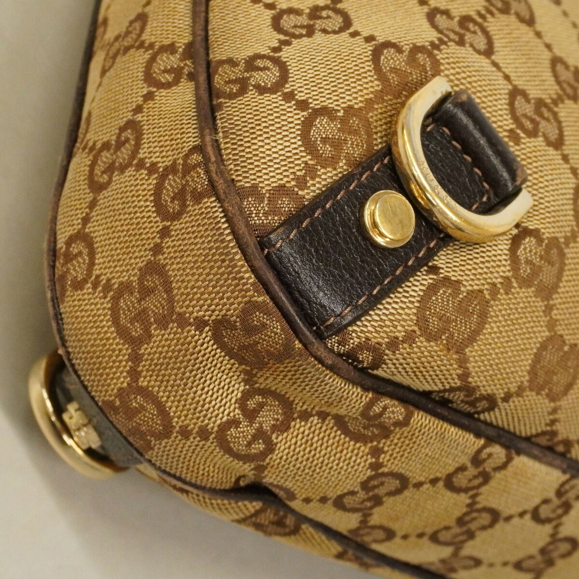 Canvas Shoulder Bag (Pre-Owned) - Gucci - Modalova