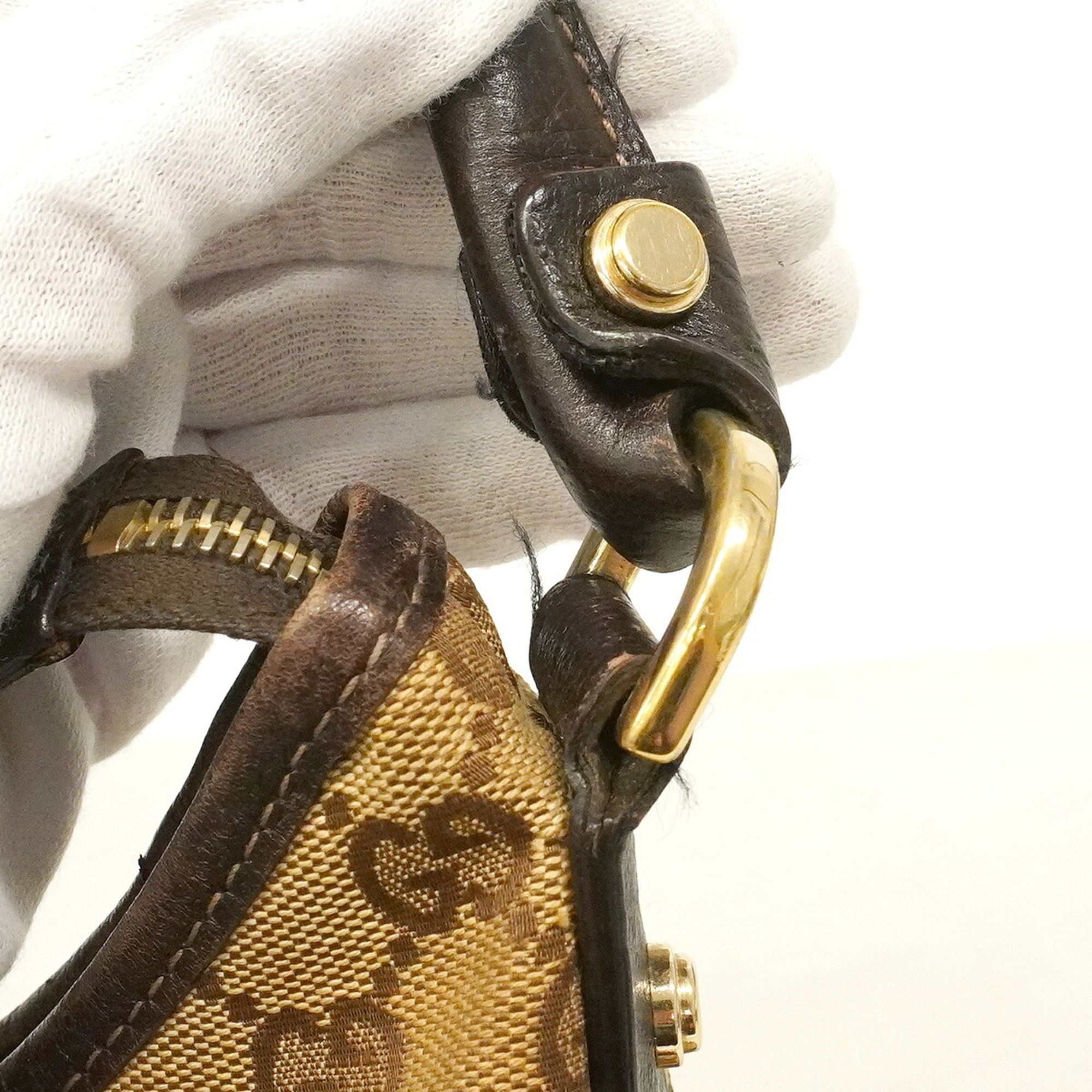 Canvas Shoulder Bag (Pre-Owned) - Gucci - Modalova