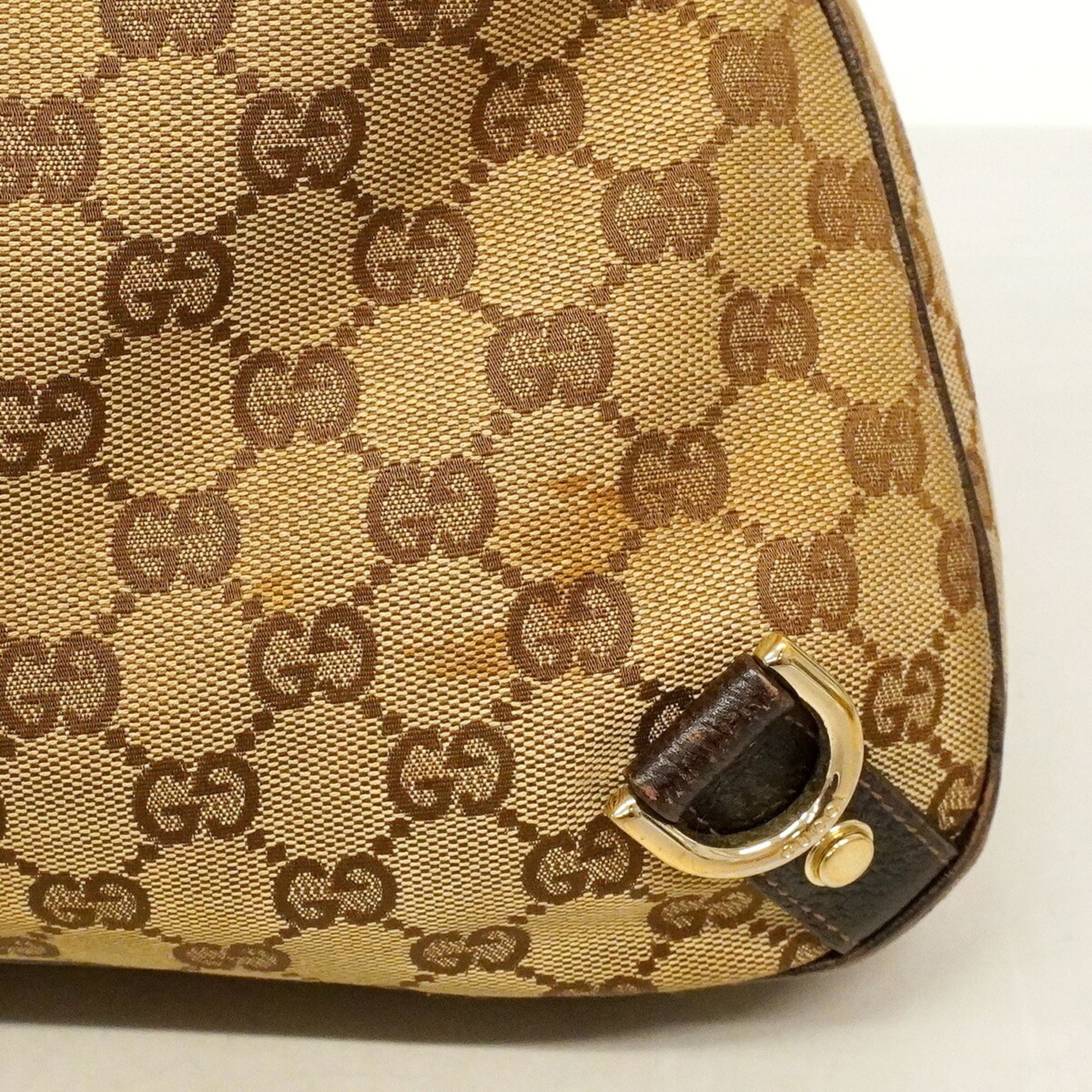 Canvas Shoulder Bag (Pre-Owned) - Gucci - Modalova