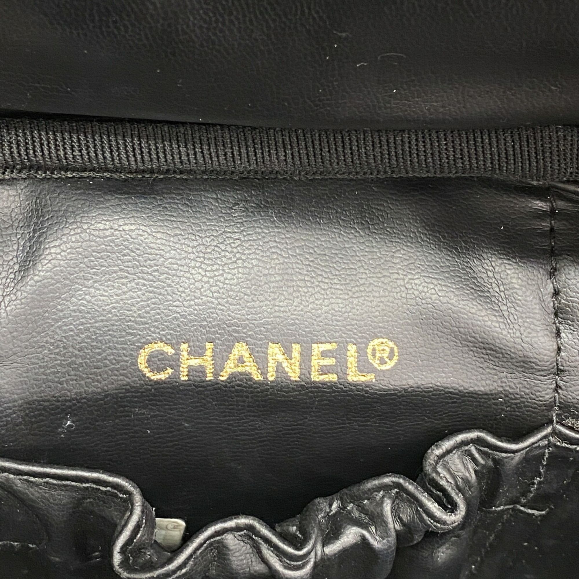 Leather Vanity Bag (Pre-Owned) - Chanel - Modalova
