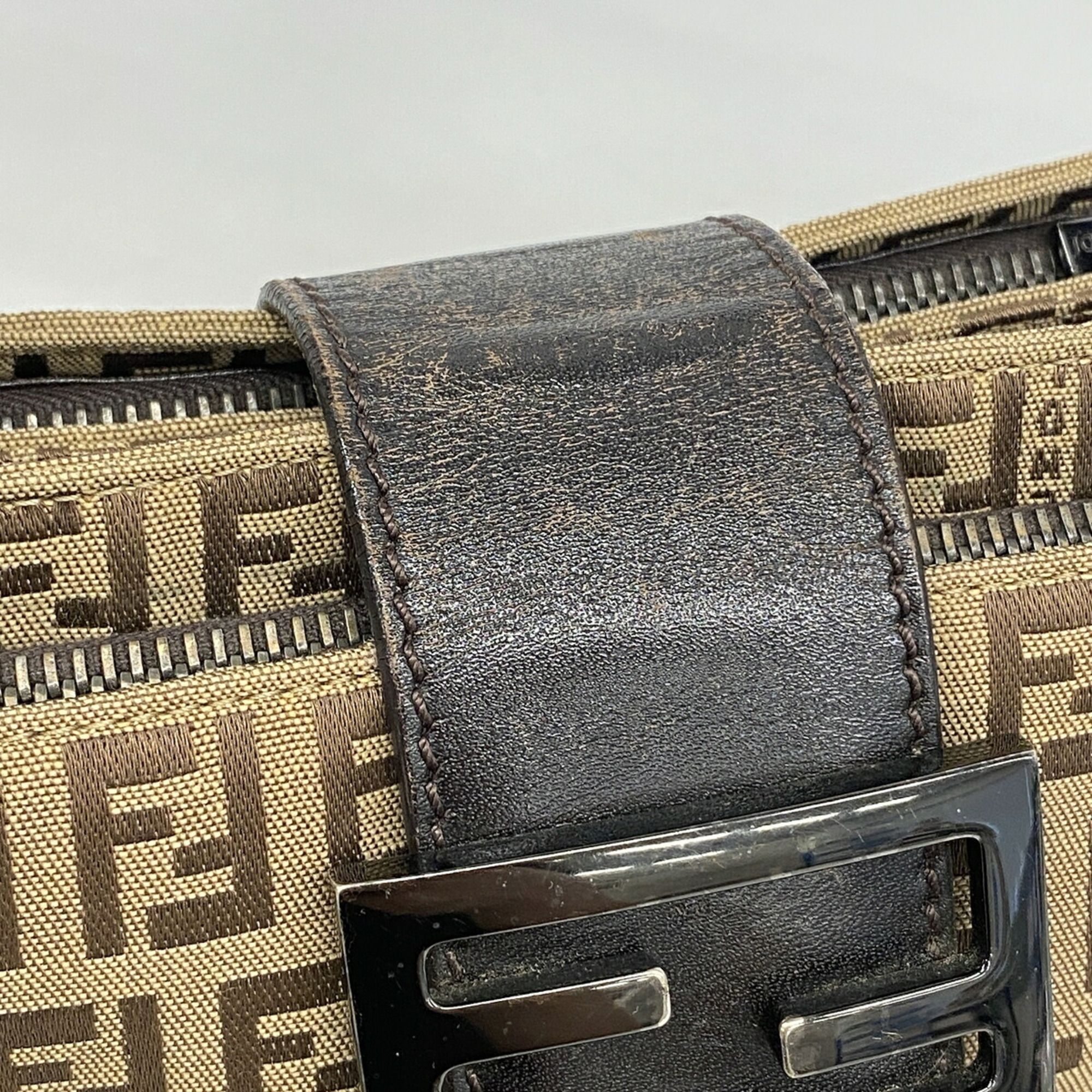 Nylon Canvas Shoulder Bag (Pre-Owned) - Fendi - Modalova