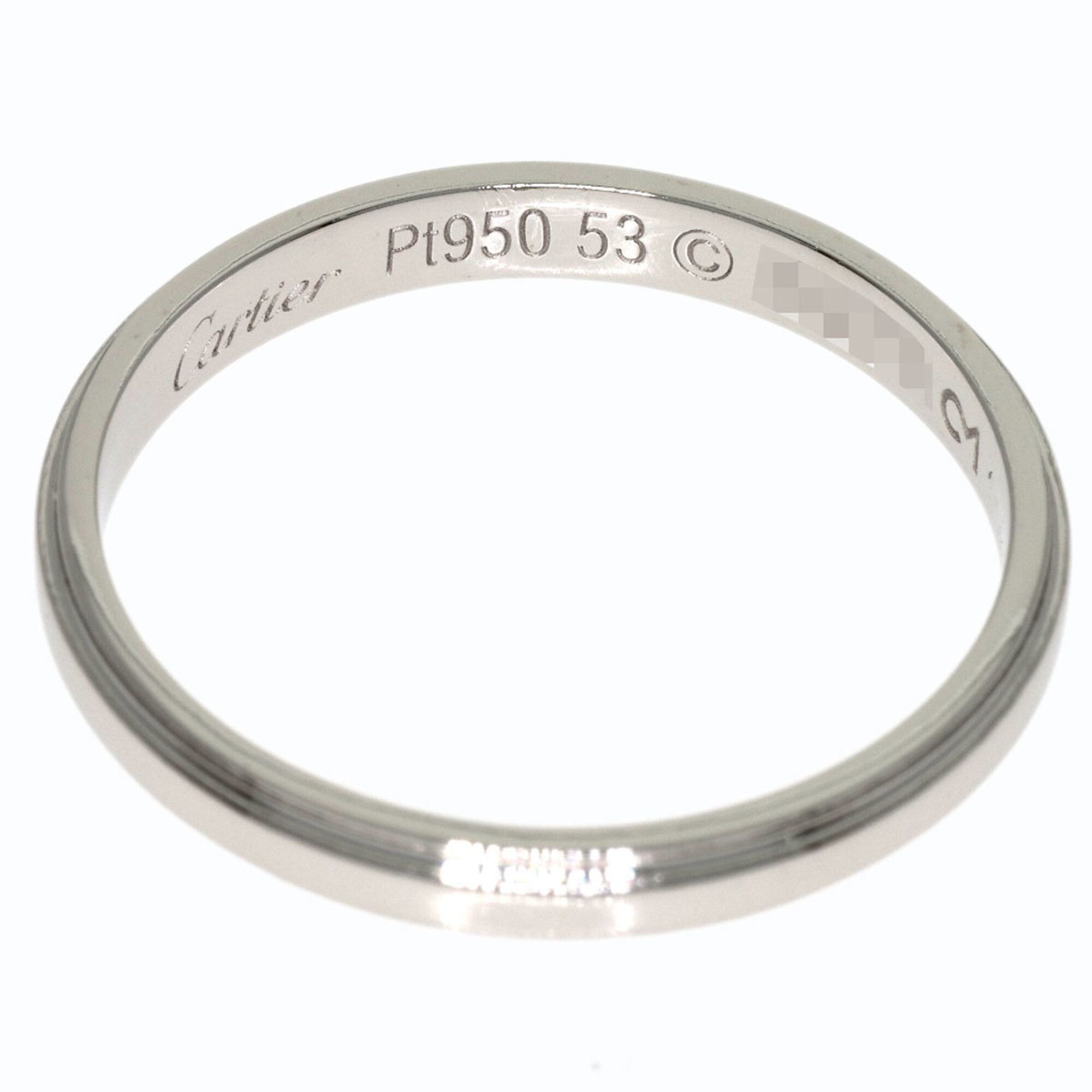 Platinum 950 Band Ring (Pre-Owned) - Cartier - Modalova