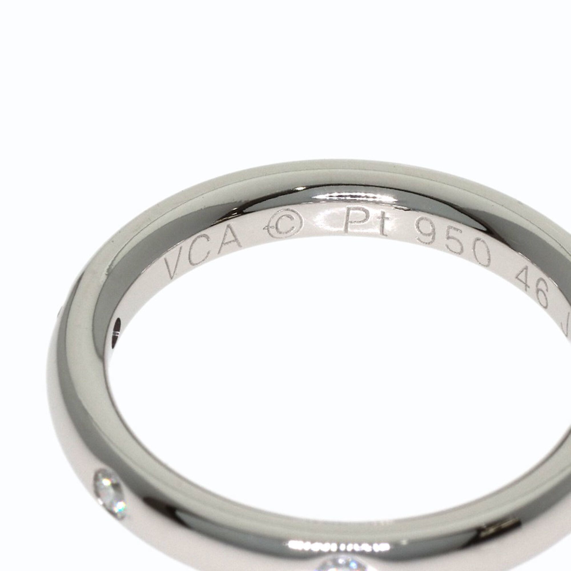 Platinum 950 Band Ring (Pre-Owned) - Van Cleef & Arpels - Modalova