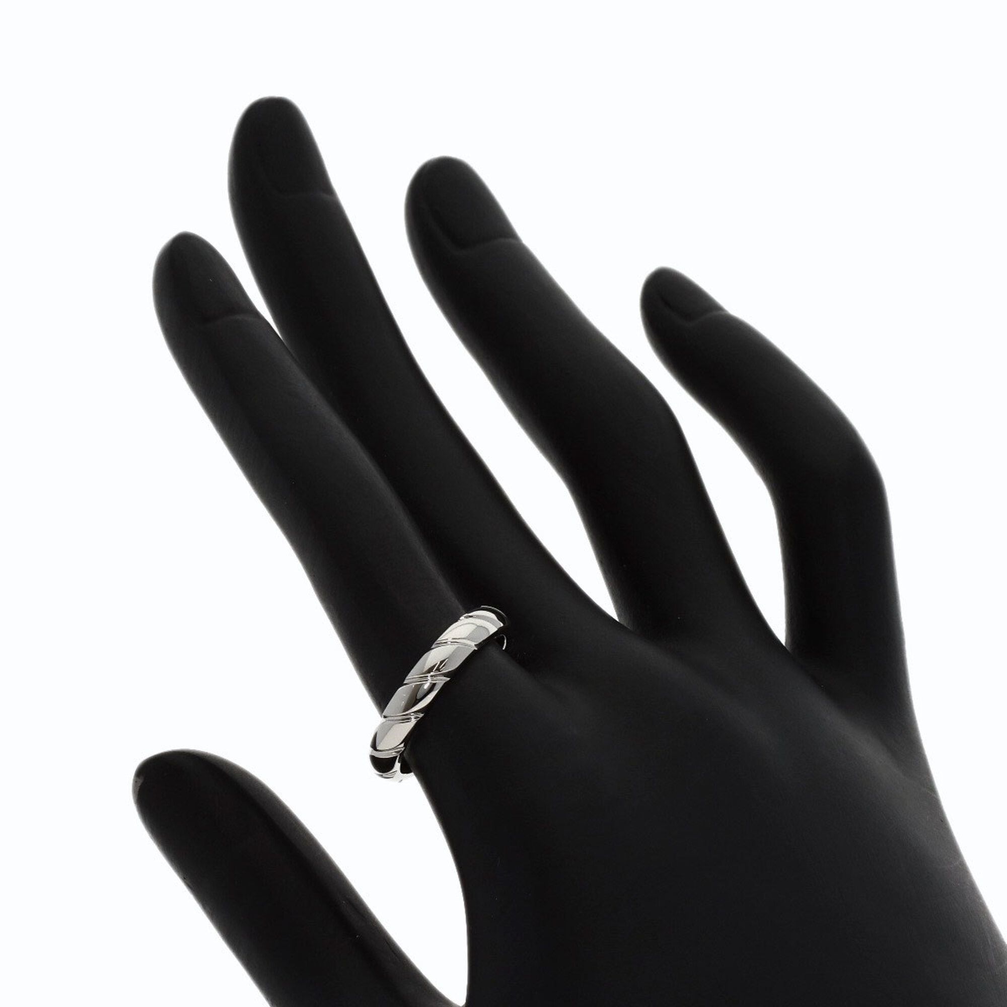Platinum 950 Band Ring (Pre-Owned) - Chaumet - Modalova
