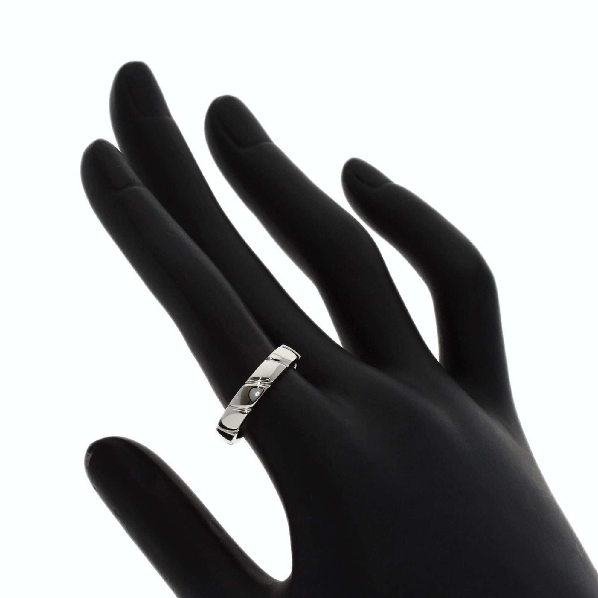 Platinum 950 Band Ring (Pre-Owned) - Chaumet - Modalova