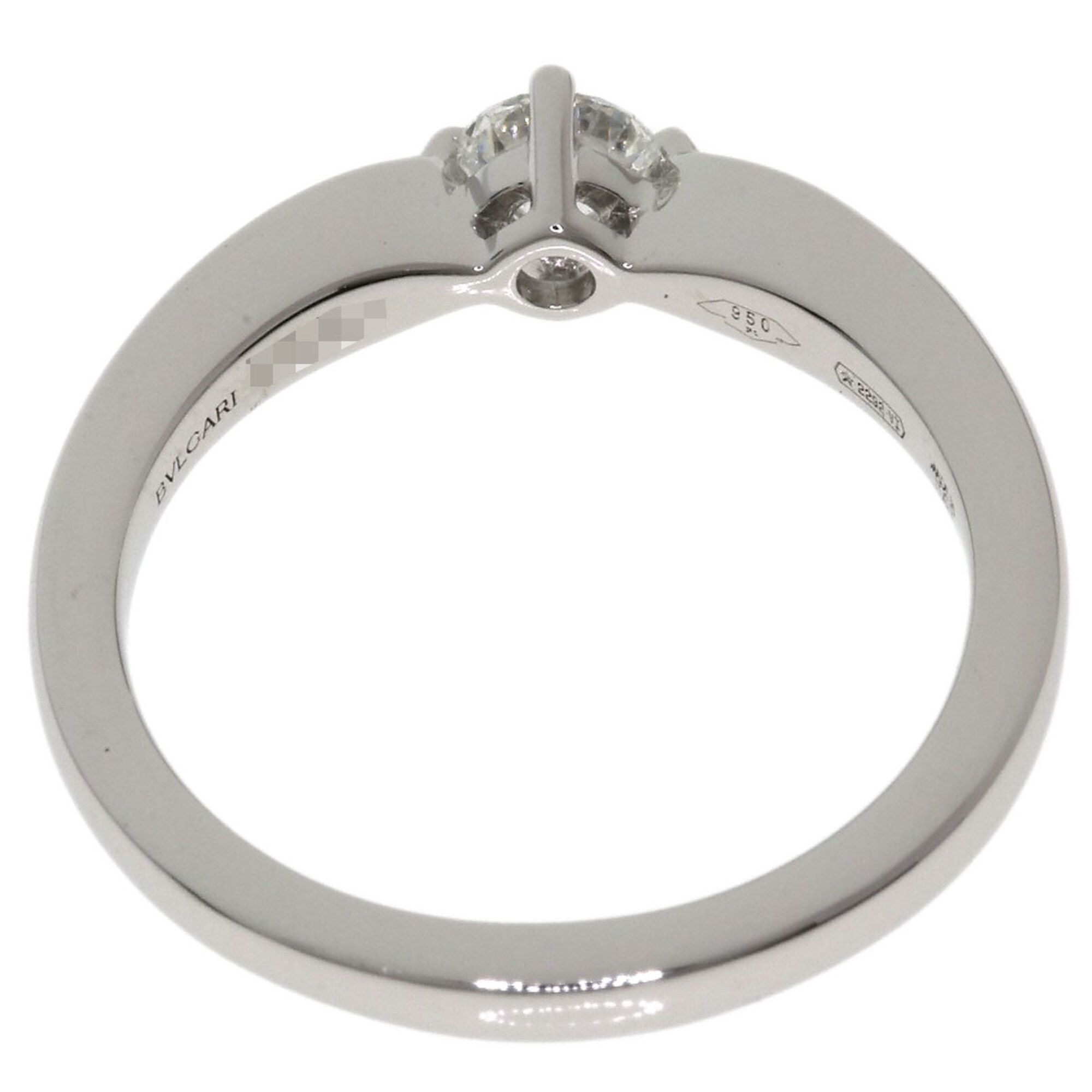 Platinum 950 Band Ring (Pre-Owned) - Bvlgari - Modalova