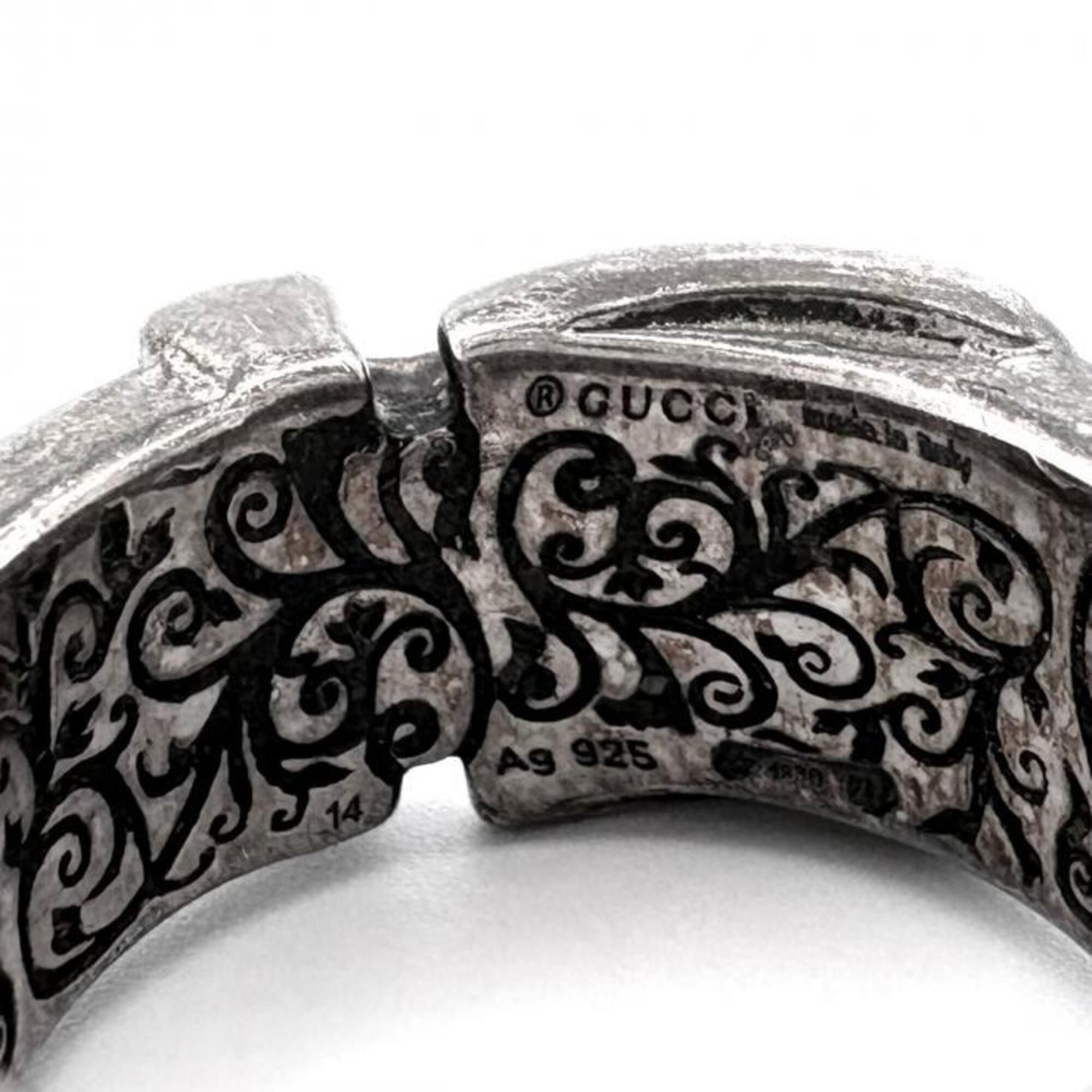 Enamel 925 Band Ring (Pre-Owned) - Gucci - Modalova