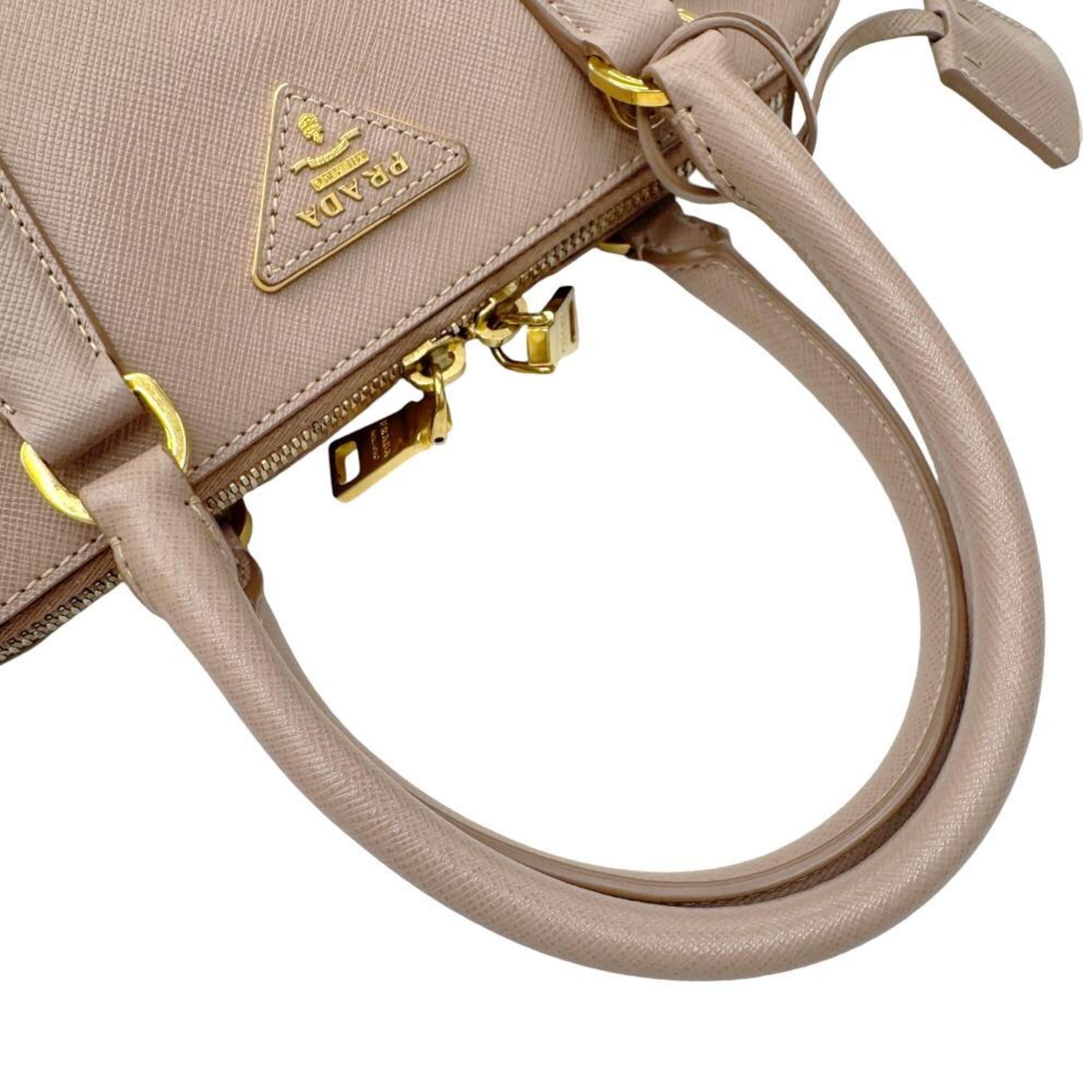 Saffiano Leather Handbag Shoulder Bag (Pre-Owned) - Prada - Modalova