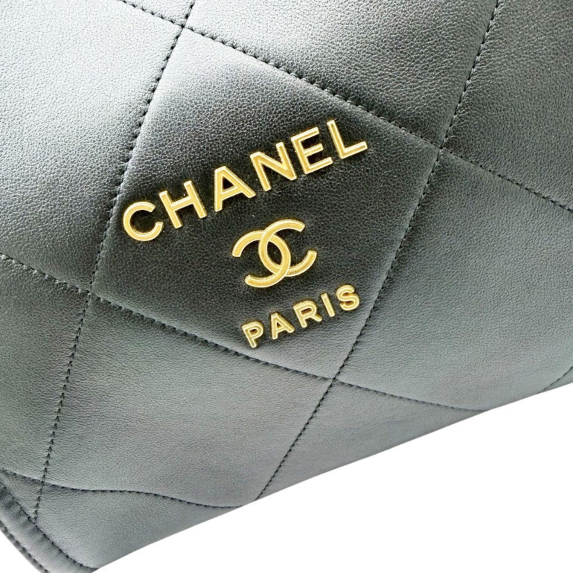 Leather Shoulder Bag Tote Bag (Pre-Owned) - Chanel - Modalova