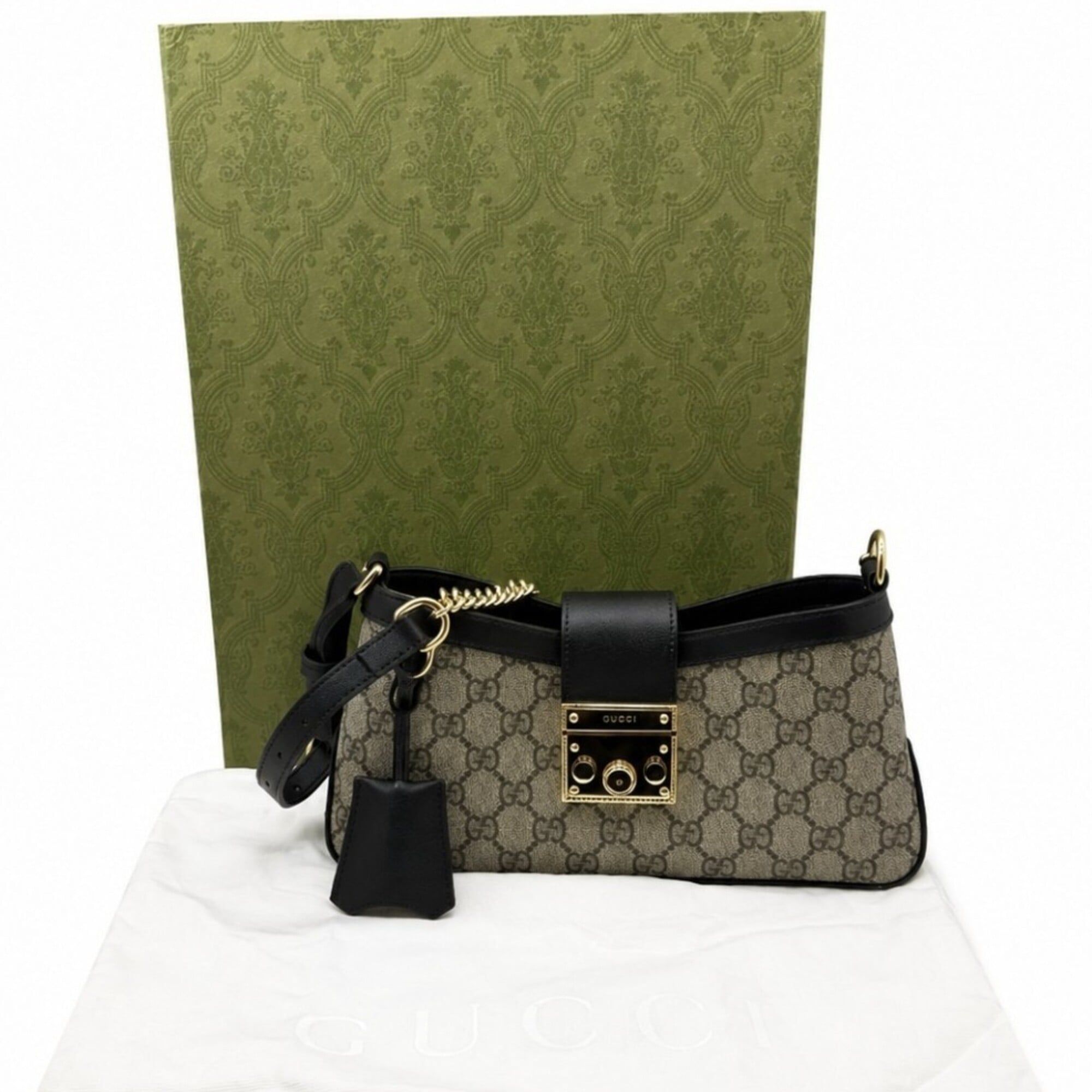 Padlock Gg Supreme Shoulder Bag (Pre-Owned) - Gucci - Modalova