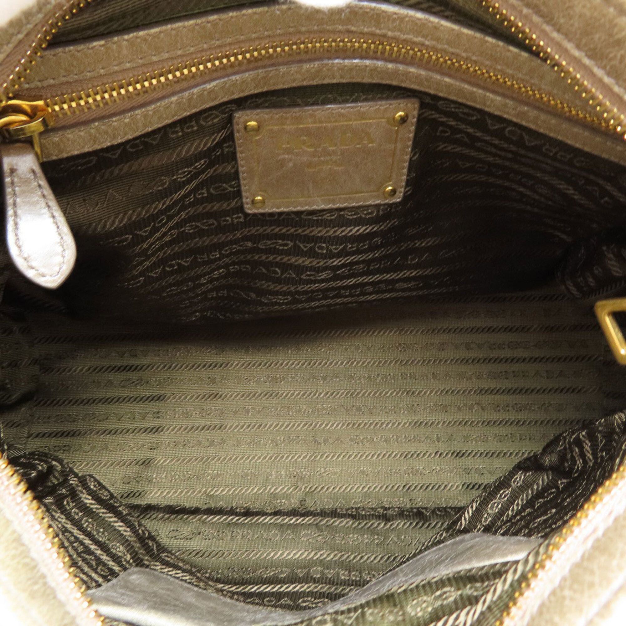 Leather Handbag (Pre-Owned) - Prada - Modalova