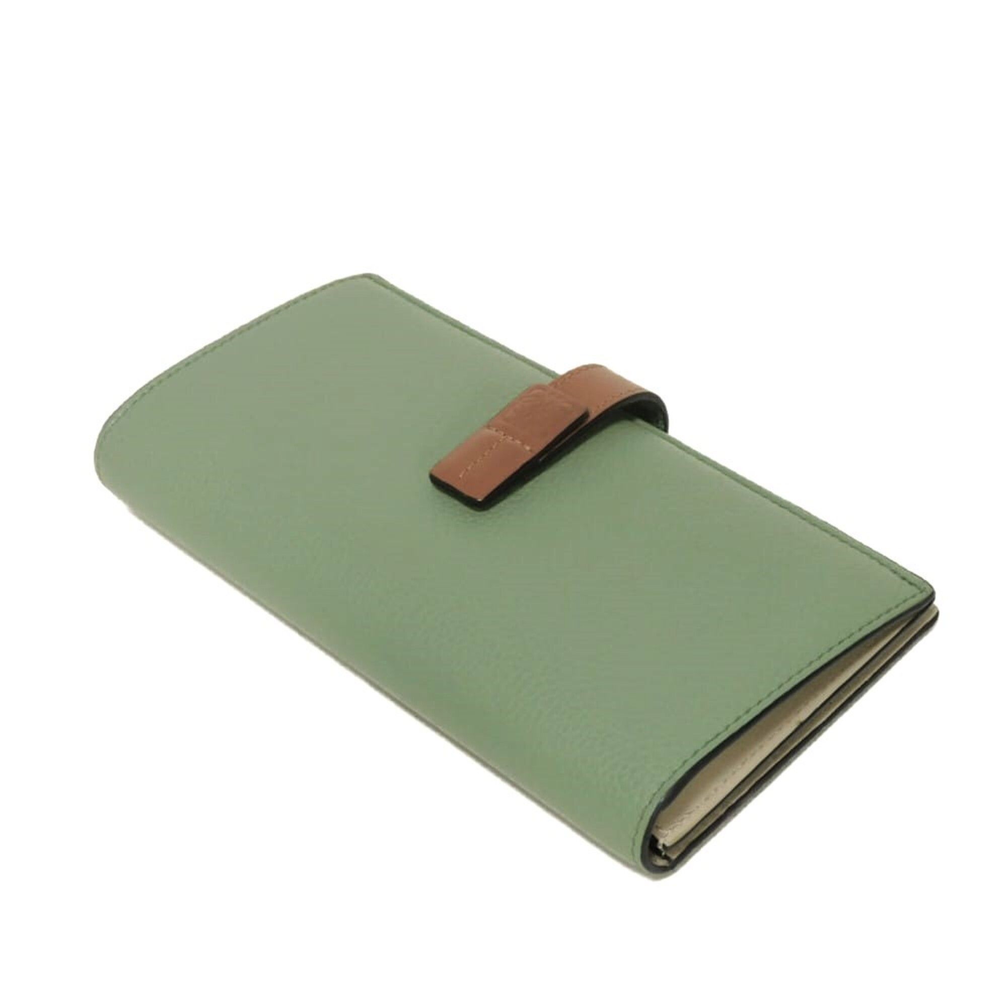Leather Long Wallet (Bi-Fold) (Pre-Owned) - Loewe - Modalova