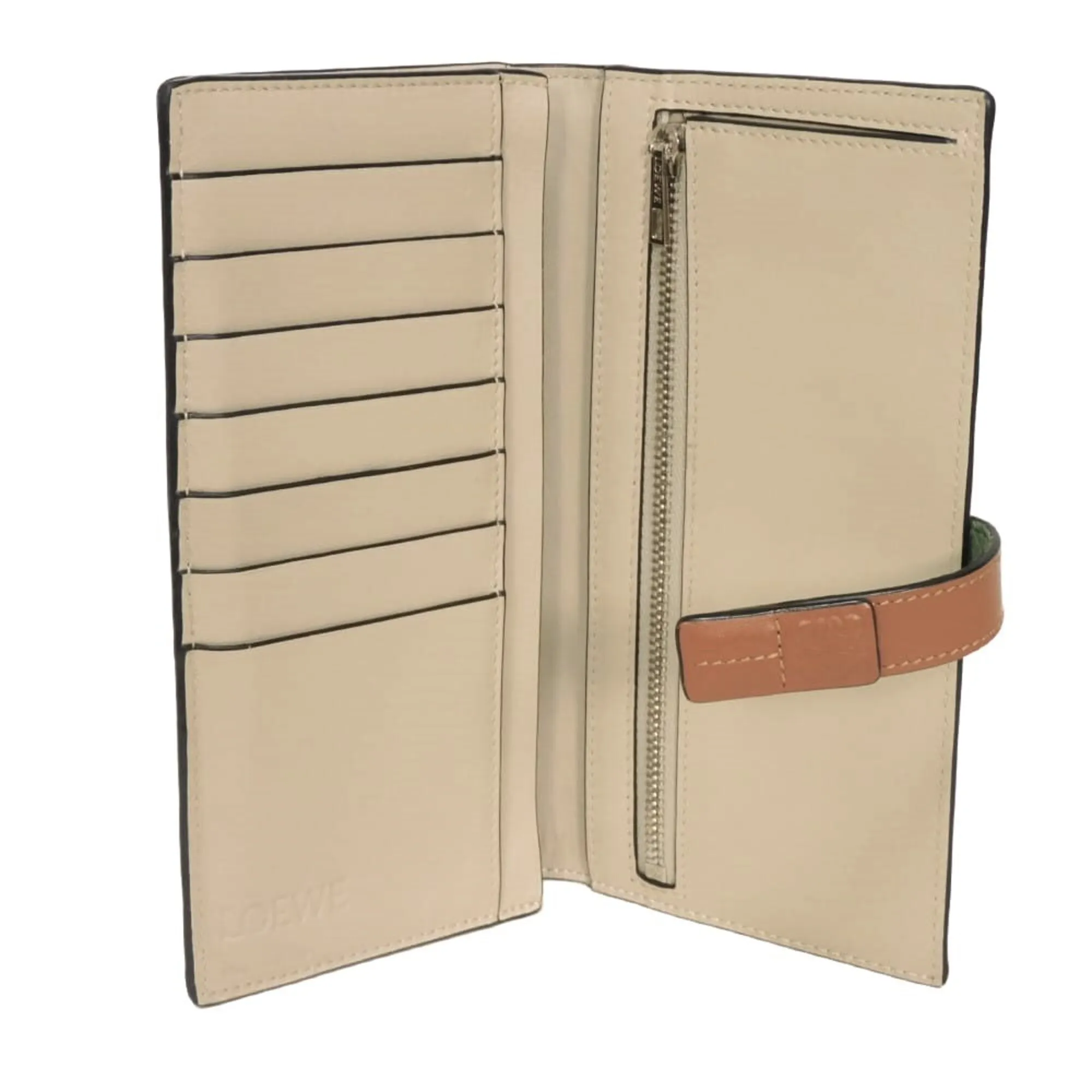 Leather Long Wallet (Bi-Fold) (Pre-Owned) - Loewe - Modalova