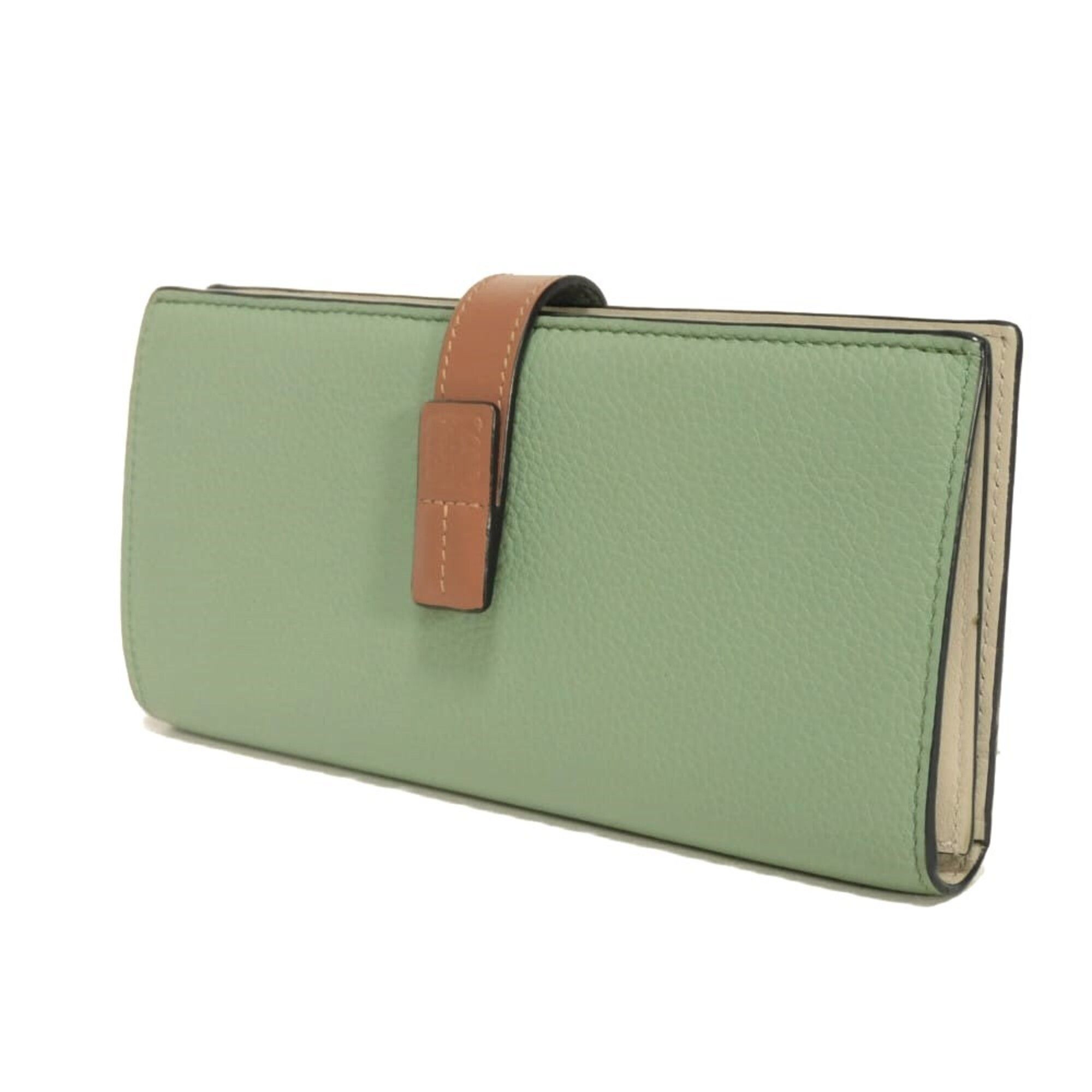 Leather Long Wallet (Bi-Fold) (Pre-Owned) - Loewe - Modalova