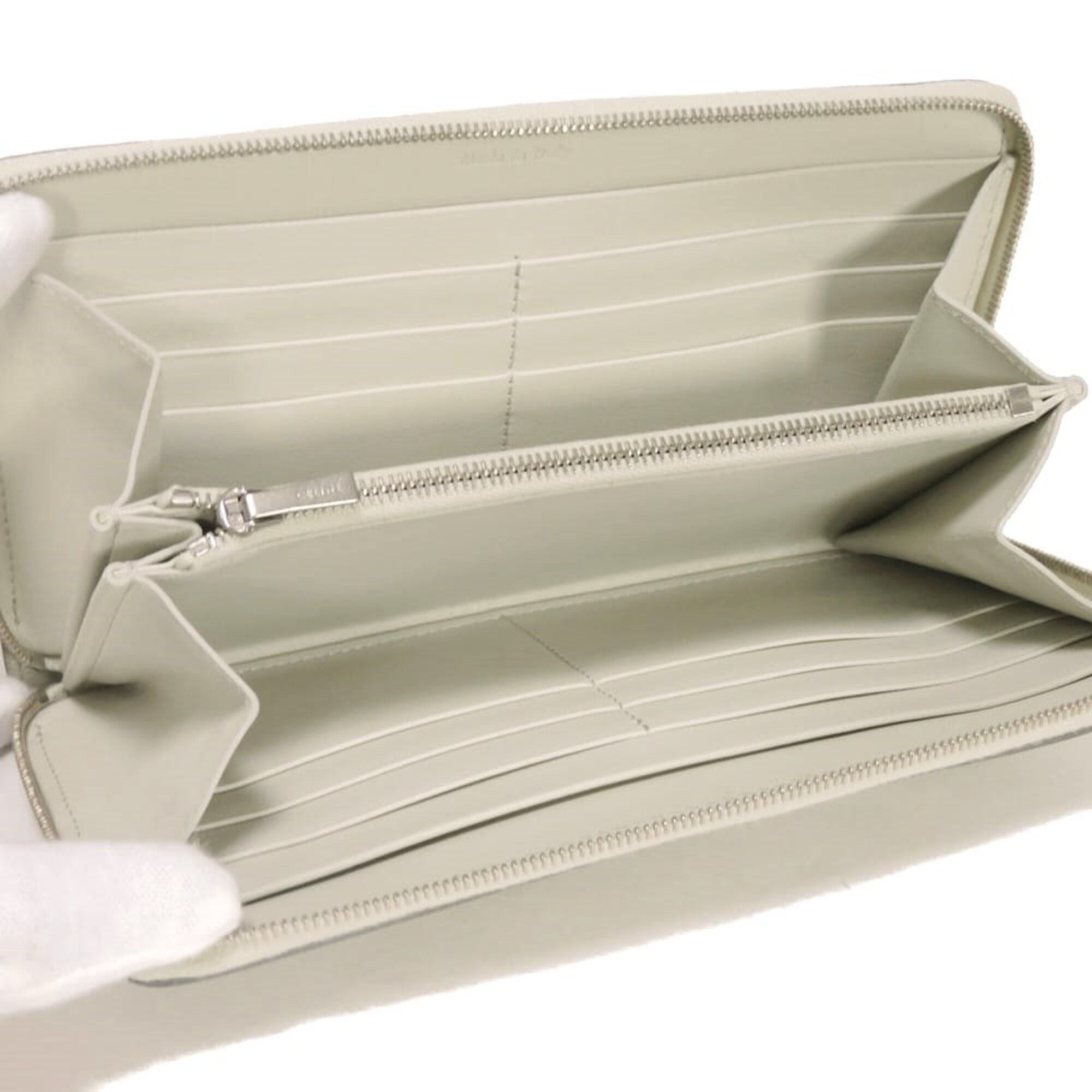 Leather Long Wallet (Bi-Fold) (Pre-Owned) - Celine - Modalova