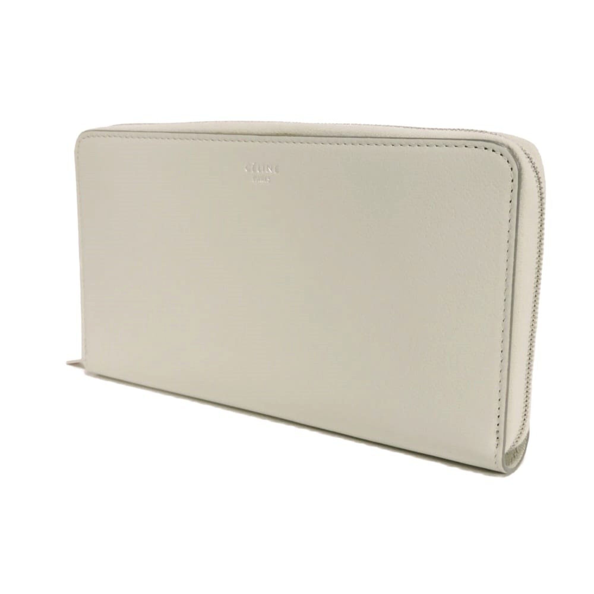 Leather Long Wallet (Bi-Fold) (Pre-Owned) - Celine - Modalova